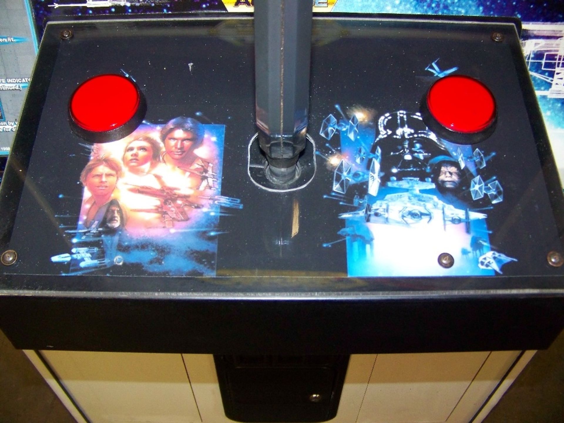 STAR WARS TRILOGY UPRIGHT ARCADE GAME SEGA - Image 6 of 6