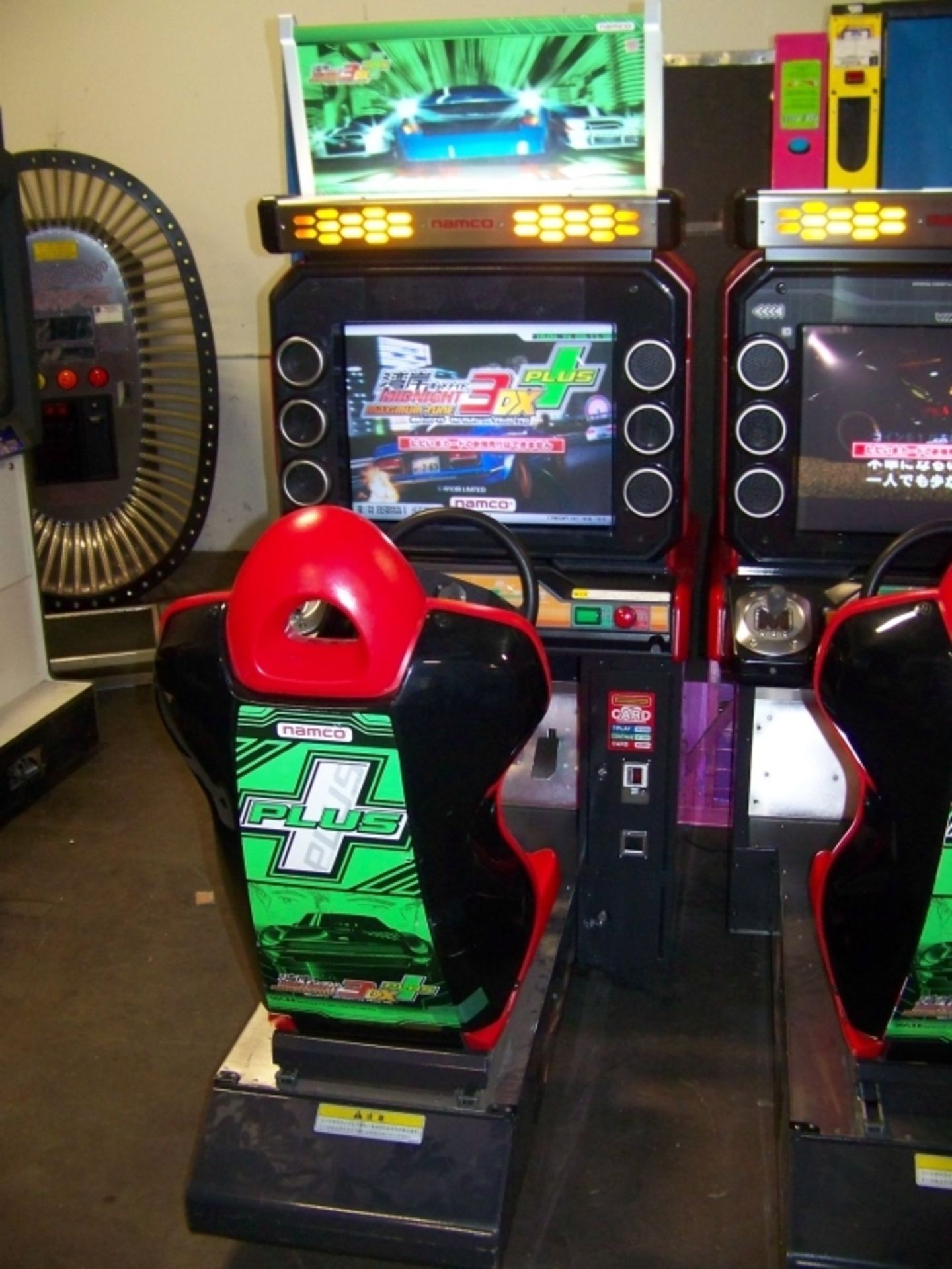 MAXIMUM TUNE 3DX PLUS RACING ARCADE GAME NAMCO