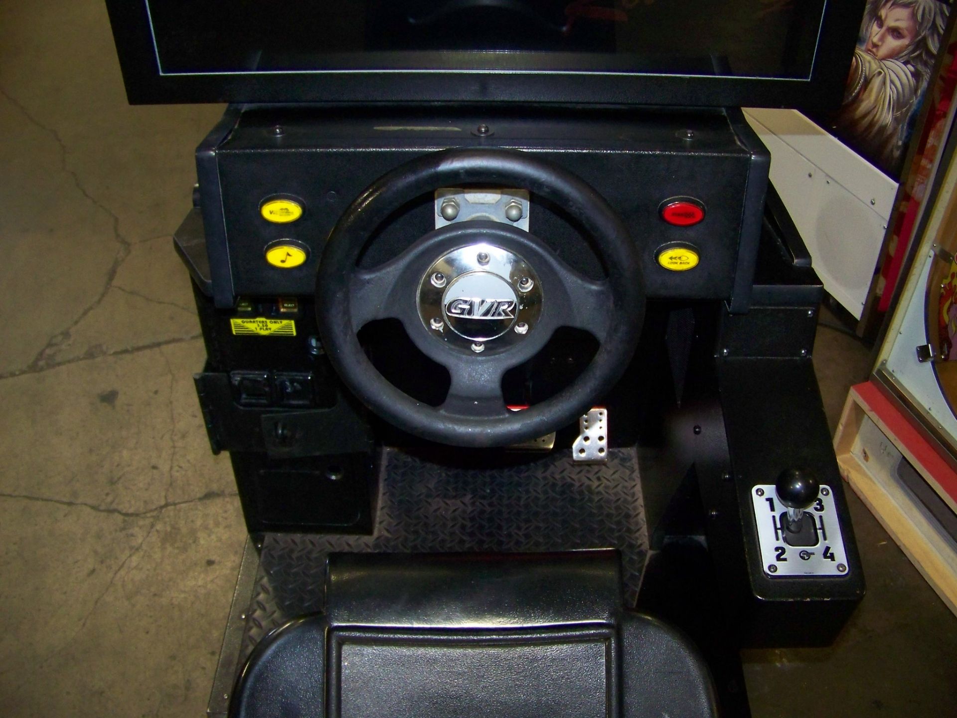 NASCAR RACING ARCADE GAME 32" LCD GLOBAL VR - Image 7 of 7