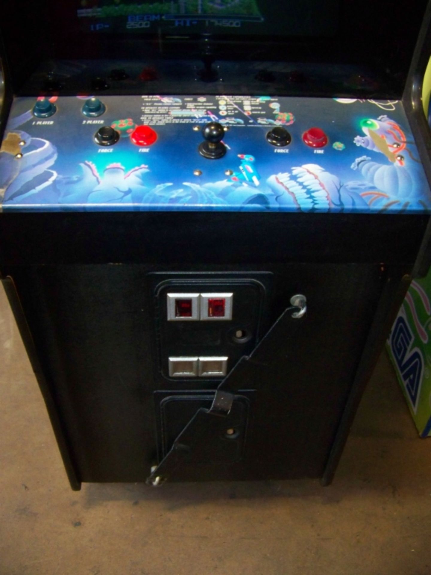 R-TYPE CLASSIC NINTENDO DEDICATED ARCADE GAME - Image 5 of 7