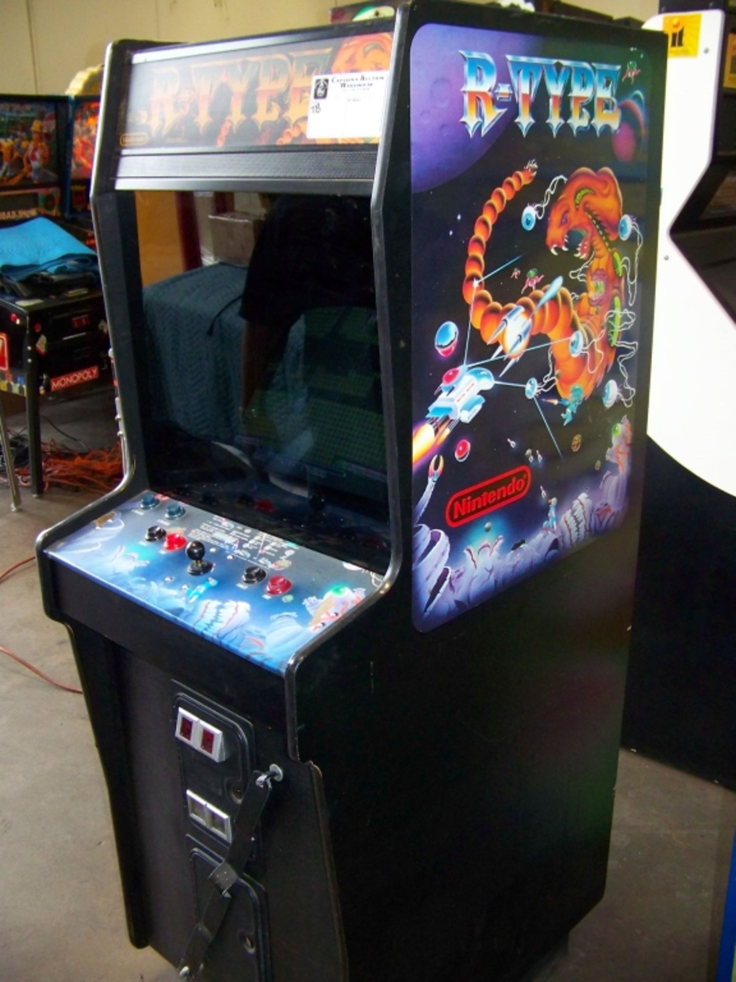 R-TYPE CLASSIC NINTENDO DEDICATED ARCADE GAME - Image 3 of 7