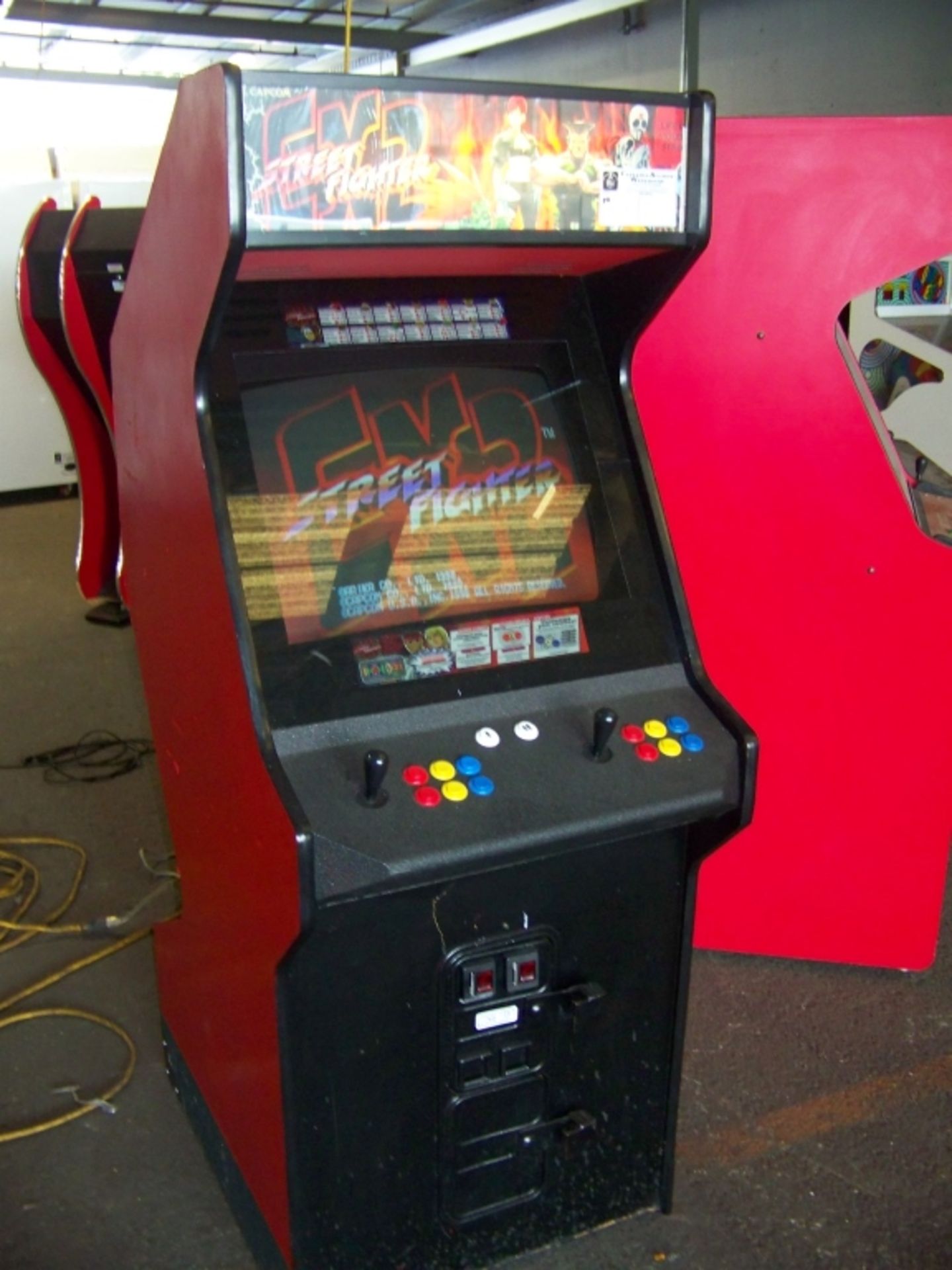 STREETFIGHTER EX2 UPRIGHT ARCADE GAME CAPCOM