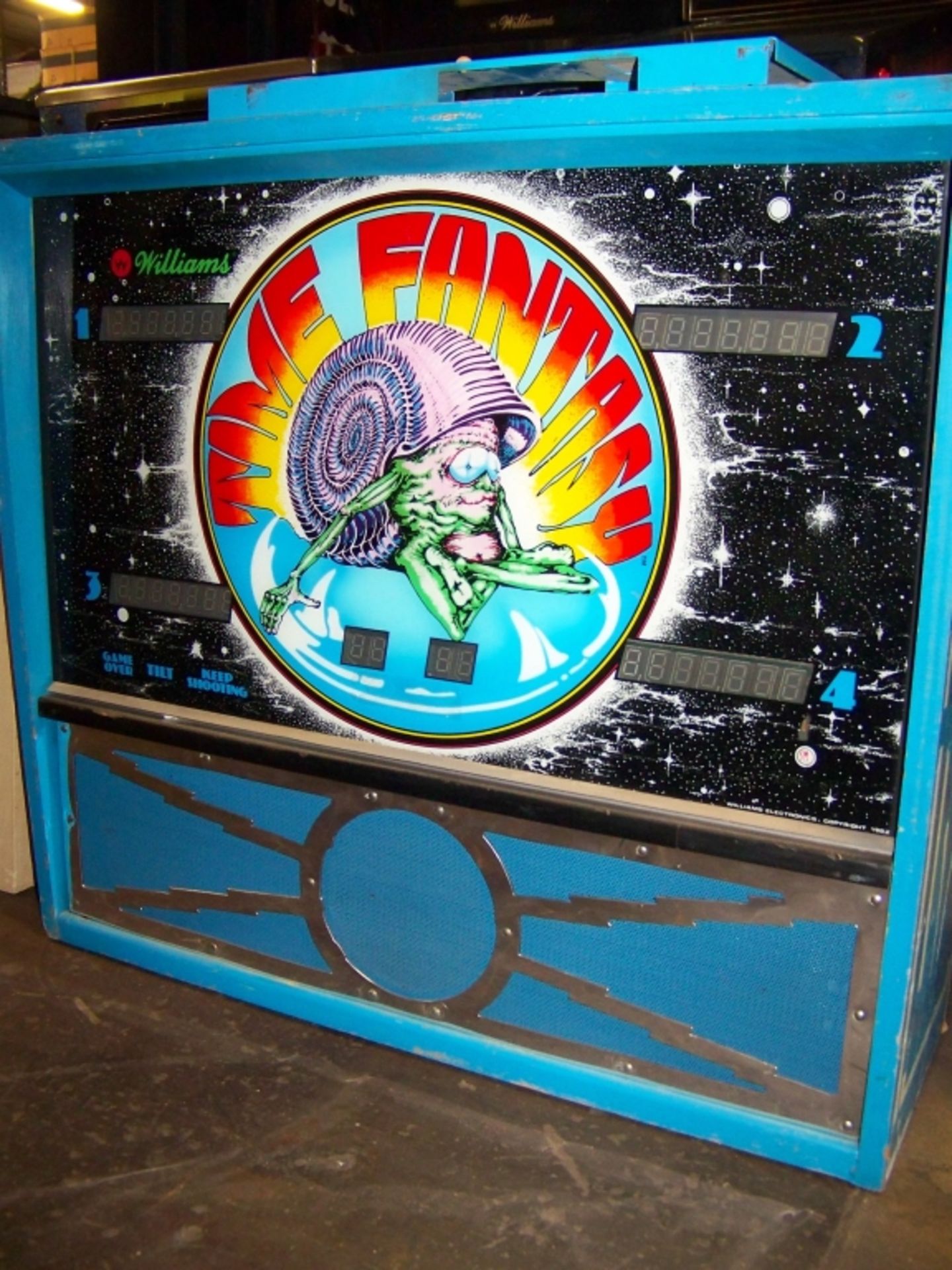 TIME FANTASY PINBALL MACHINE 1983 WILLIAMS - Image 4 of 7