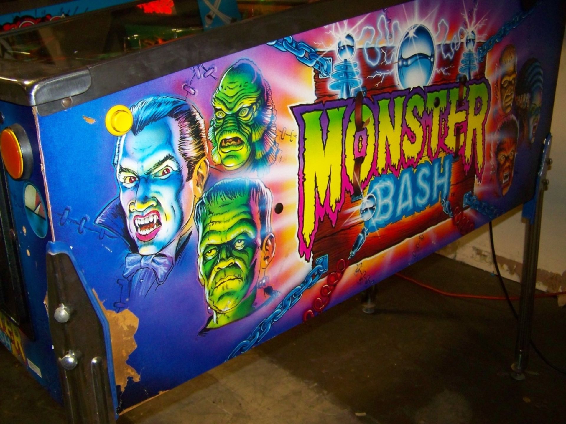 MONSTER BASH PINBALL MACHINE WILLIAMS - Image 9 of 19