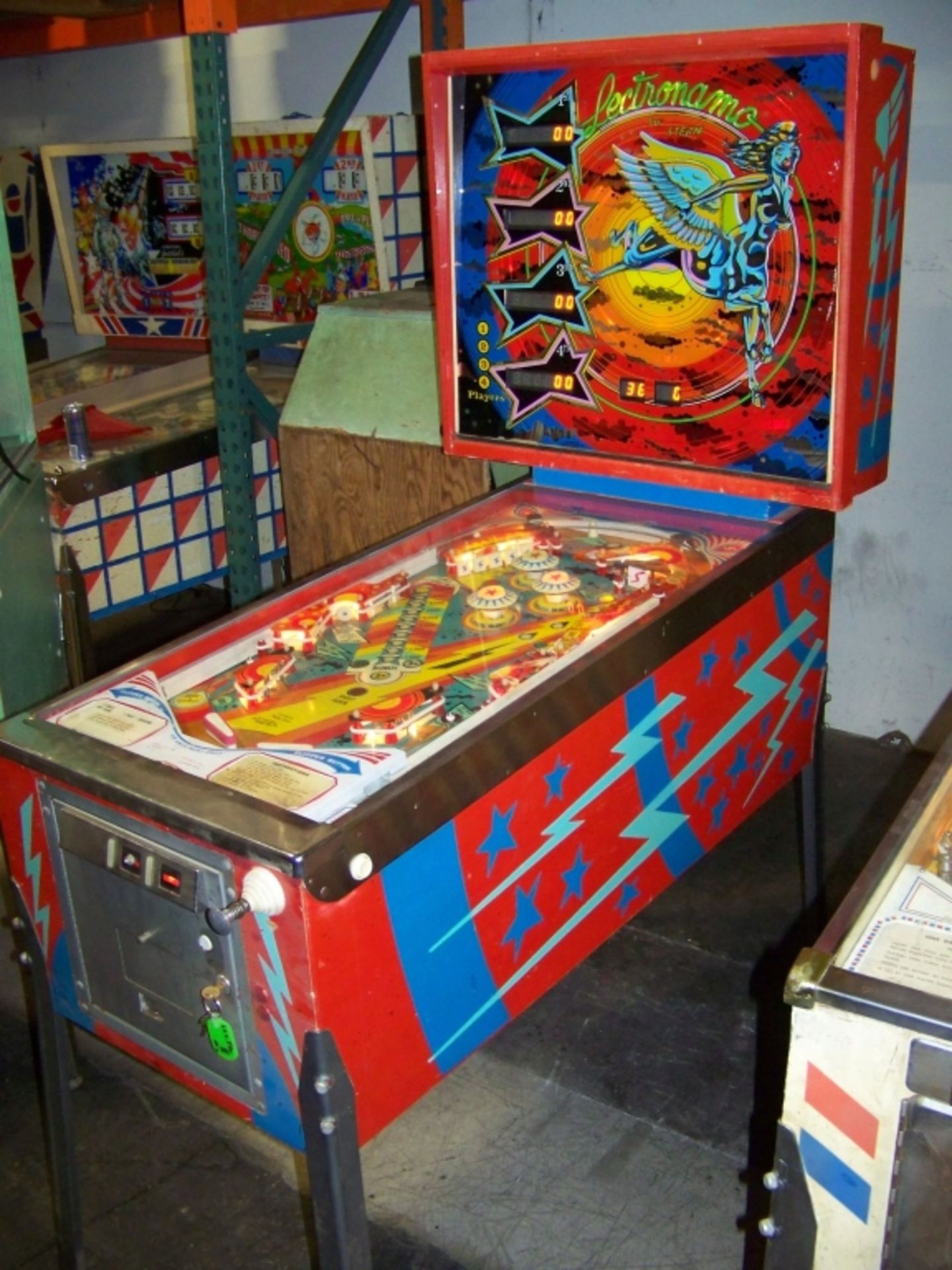 LECTRONAMO PINBALL MACHINE 1978 STERN INC. - Image 2 of 10