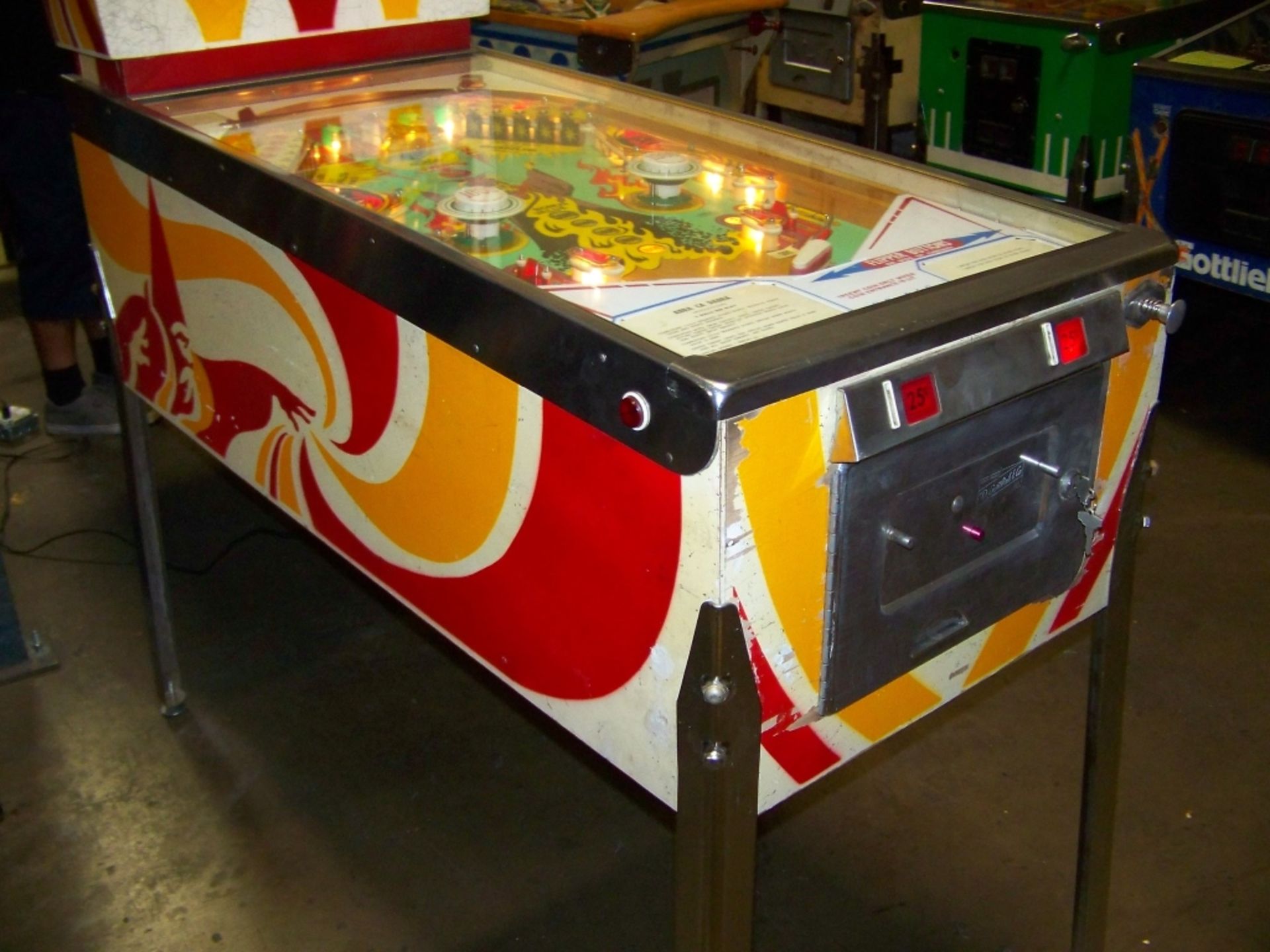 ABRA CA DABRA PINBALL MACHINE 1975 GOTTLIEB - Image 2 of 15