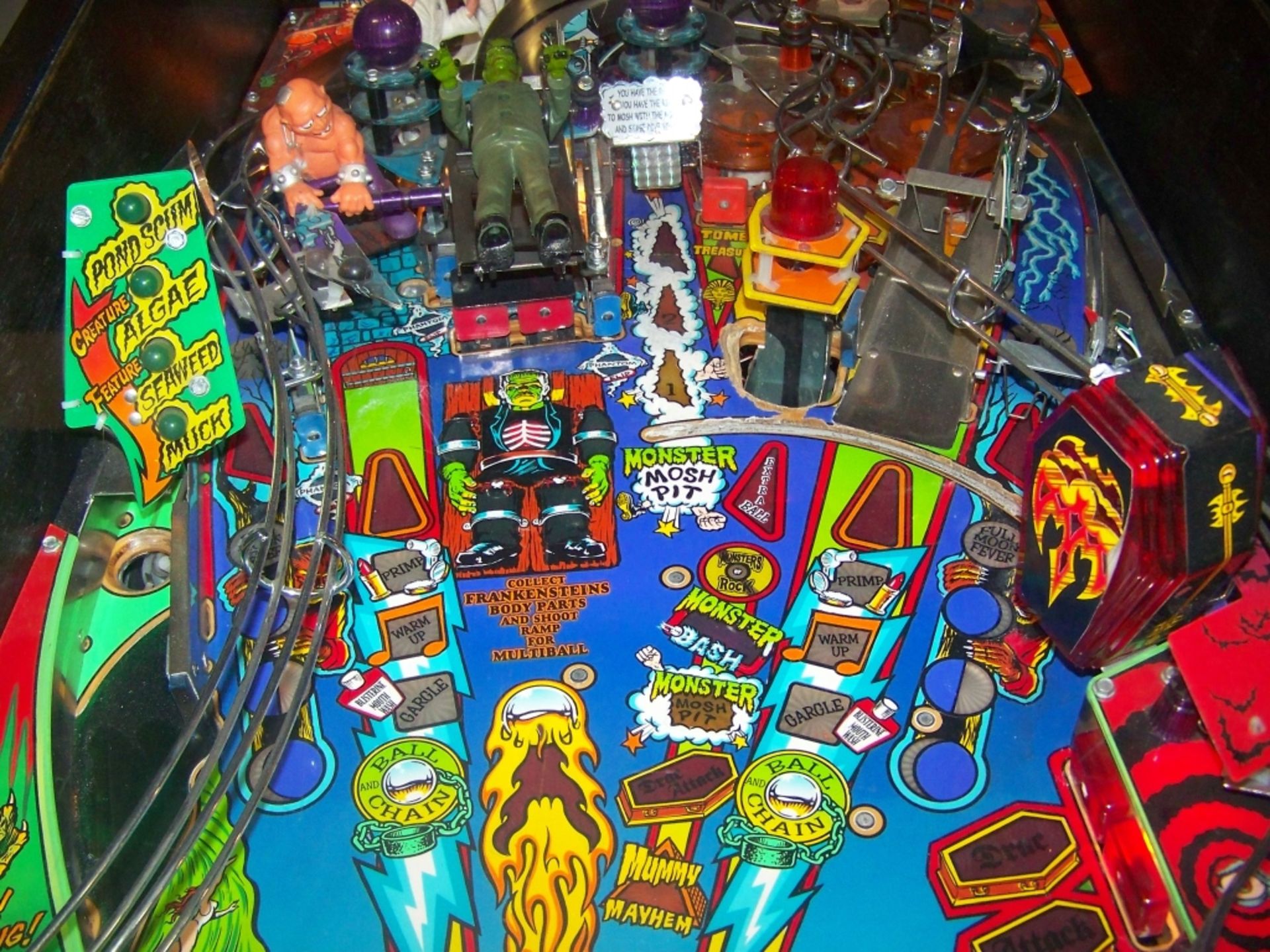 MONSTER BASH PINBALL MACHINE WILLIAMS - Image 15 of 19