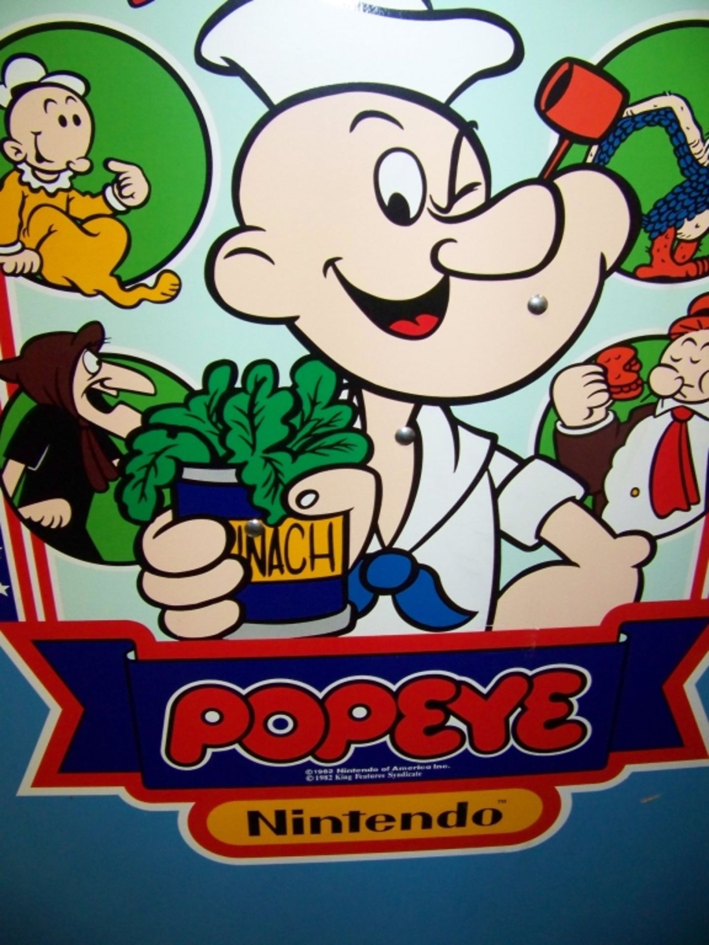 POPEYE CLASSIC ARCADE GAME 1982 NINTENDO - Image 5 of 11