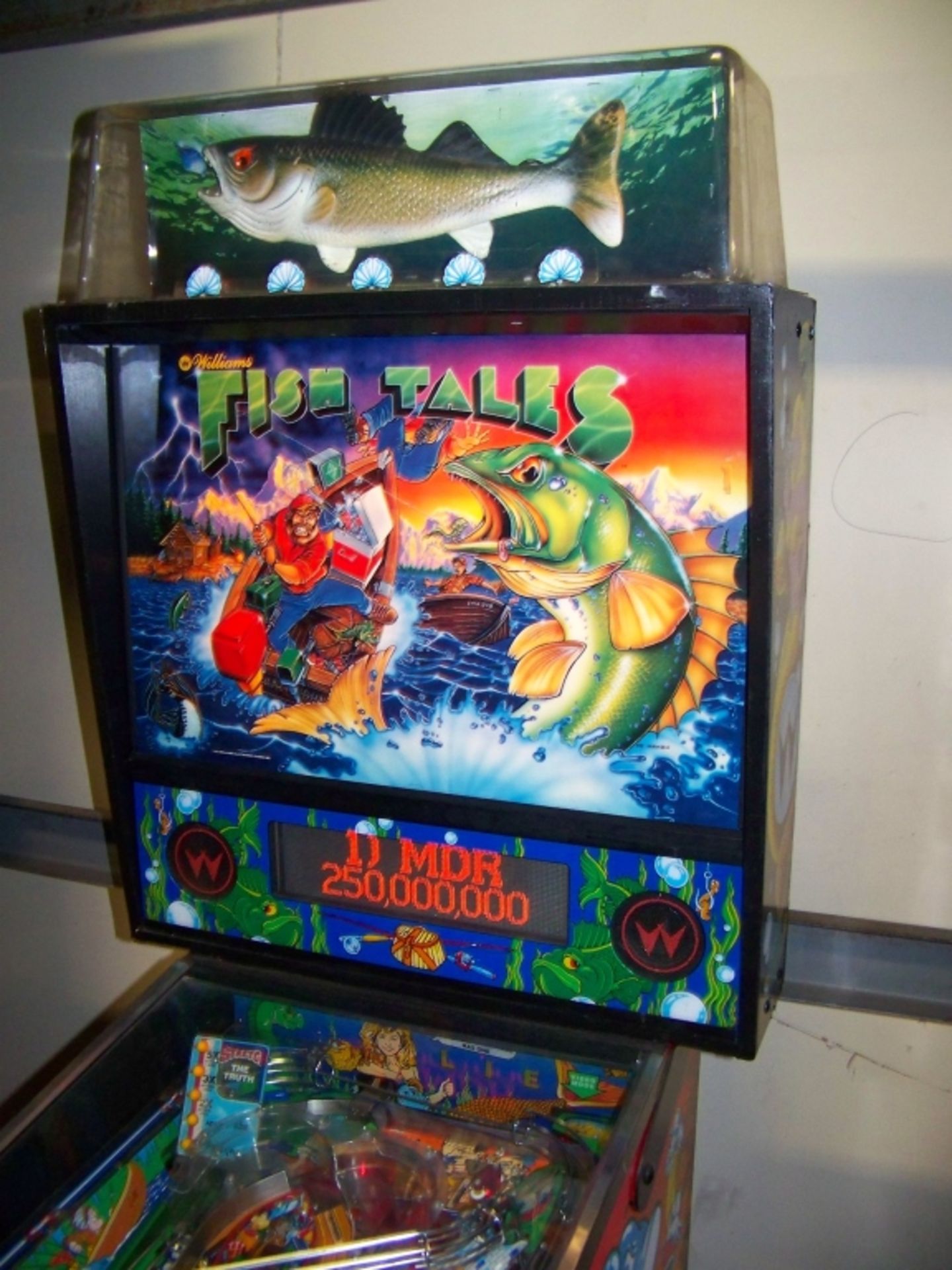 FISH TALES PINBALL MACHINE 1992 WILLIAMS - Image 13 of 13