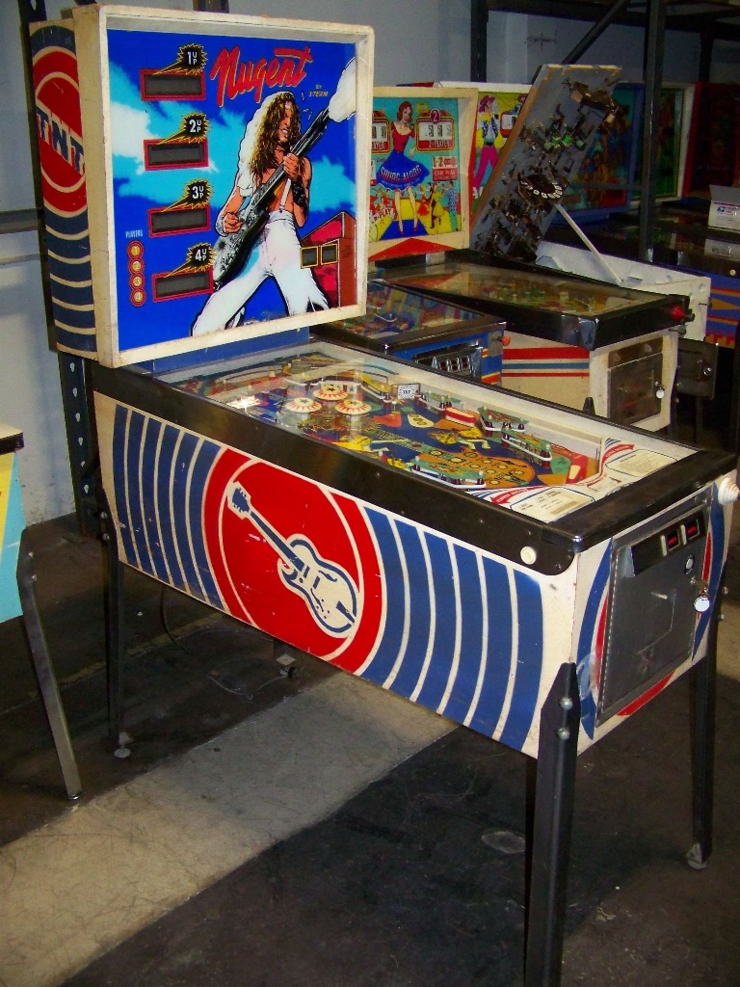 NUGENT BY STERN PINBALL MACHINE 1978