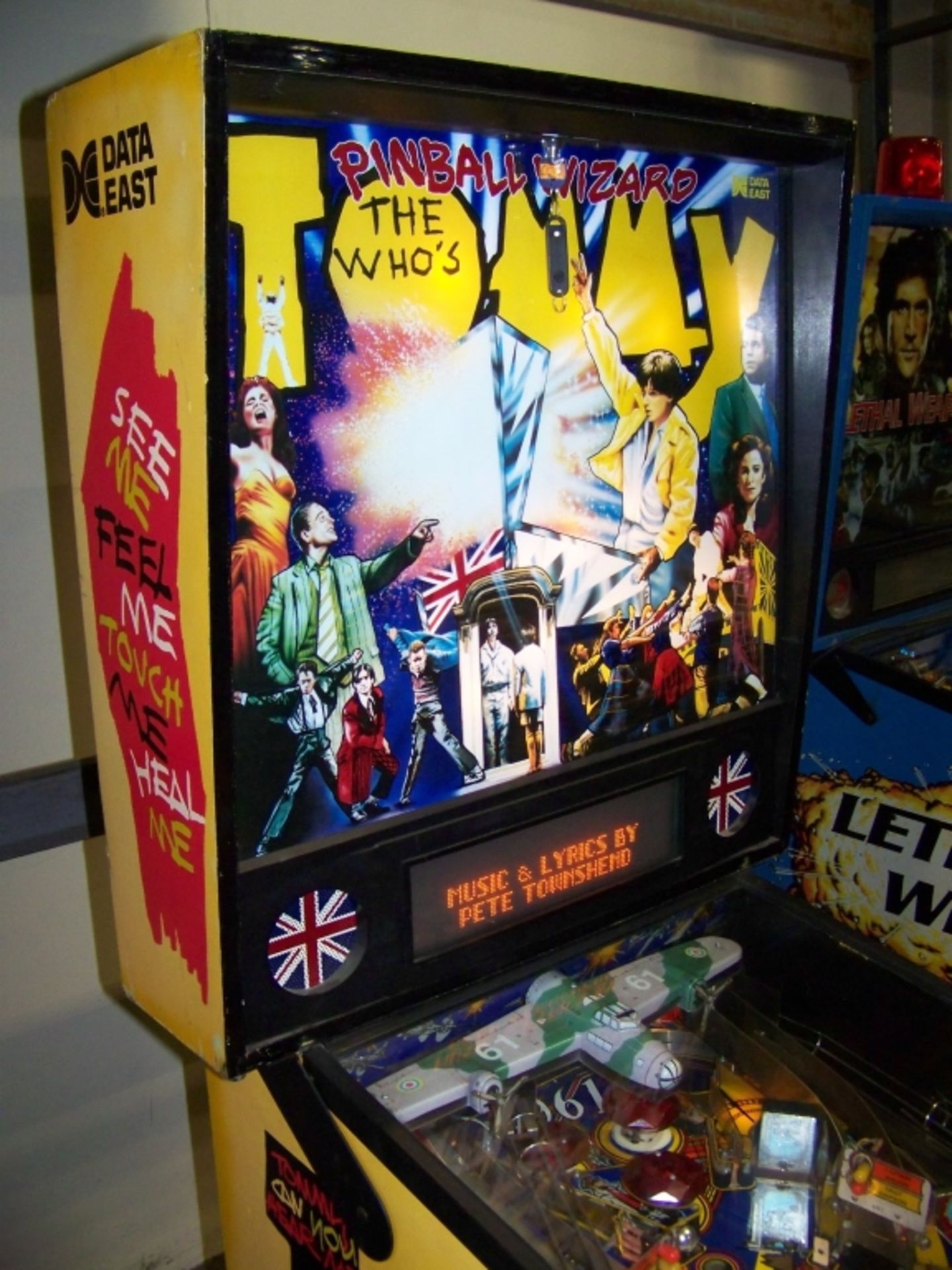 PINBALL WIZARD TOMMY THE WHO 1994 DATA EAST - Image 6 of 9