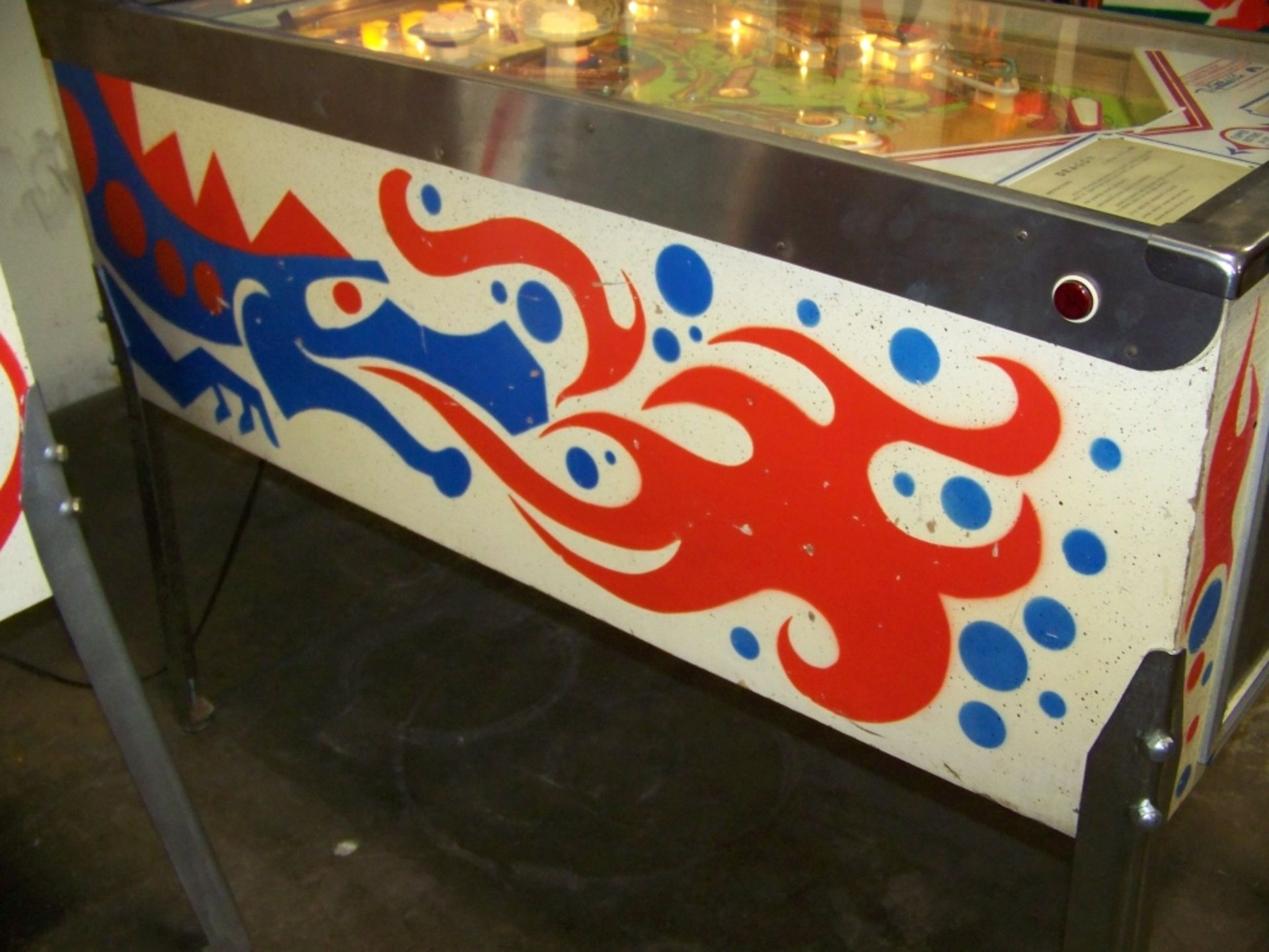 DRAGON PINBALL MACHINE ELCTRO MECHANICAL GOTTLIEB - Image 7 of 14