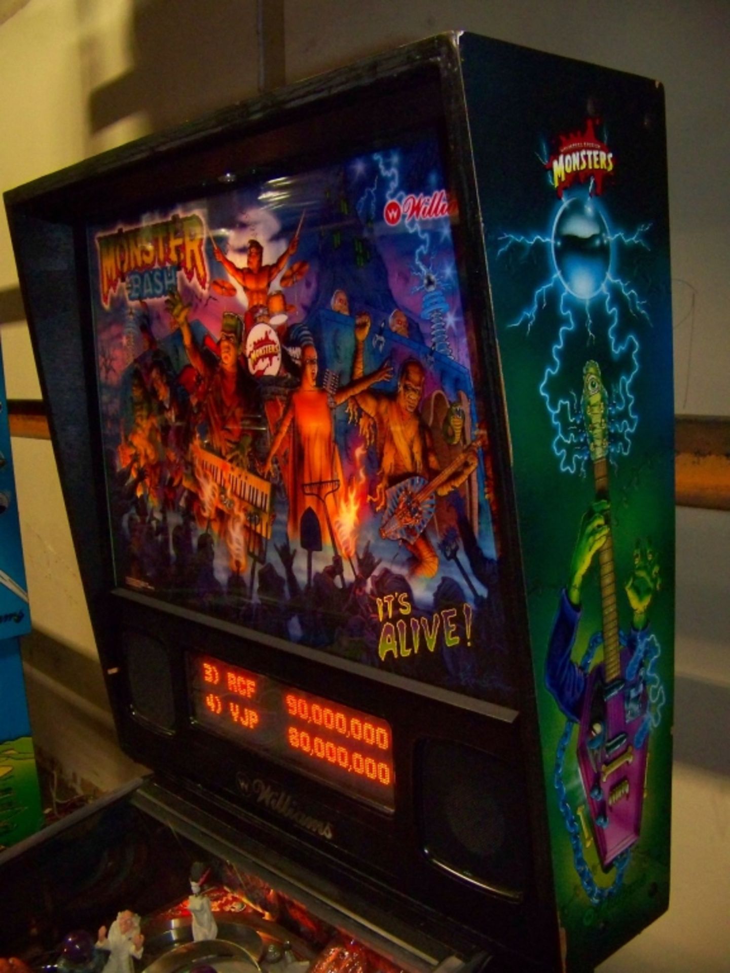 MONSTER BASH PINBALL MACHINE WILLIAMS - Image 8 of 19