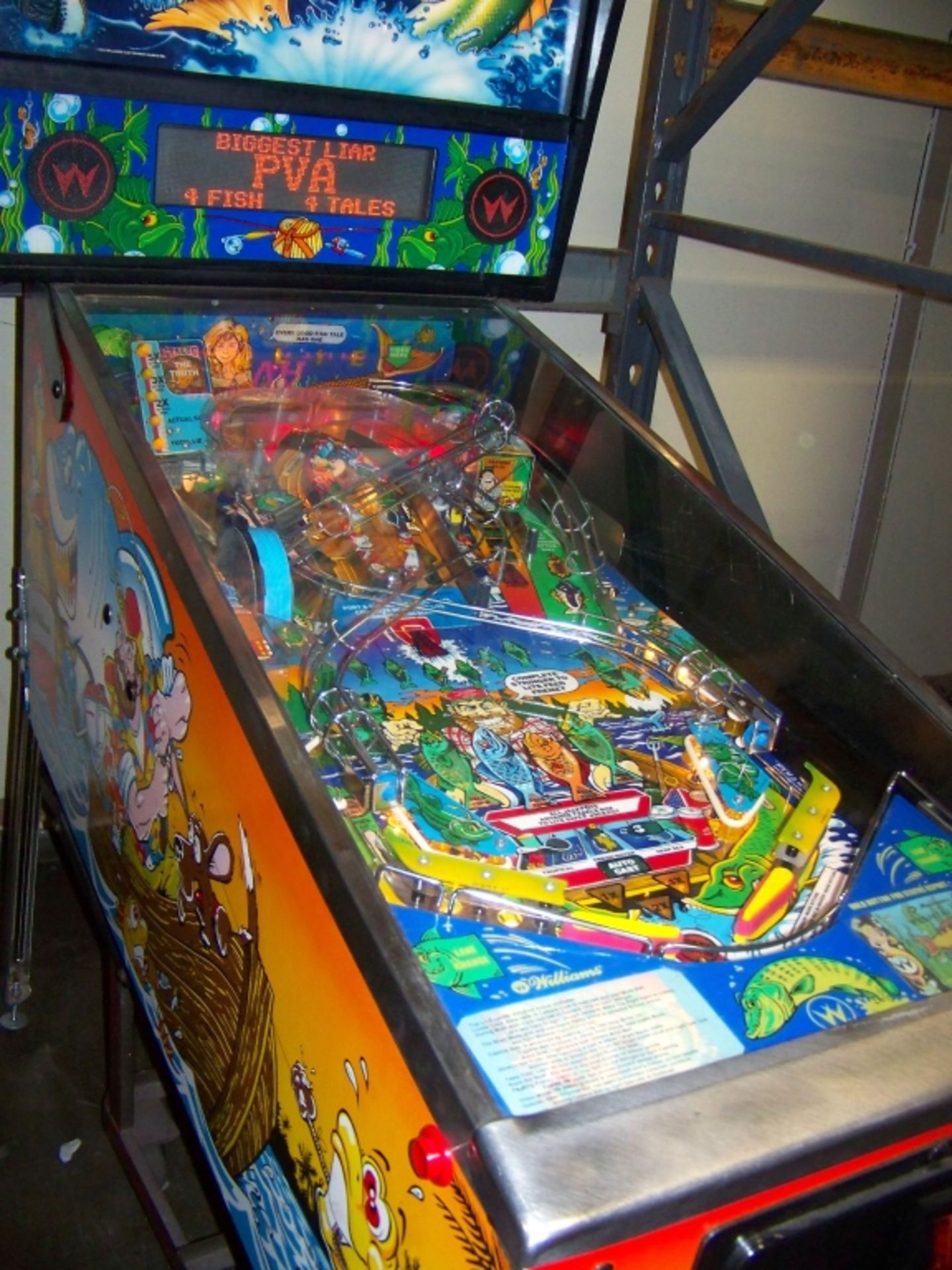 FISH TALES PINBALL MACHINE 1992 WILLIAMS - Image 12 of 13