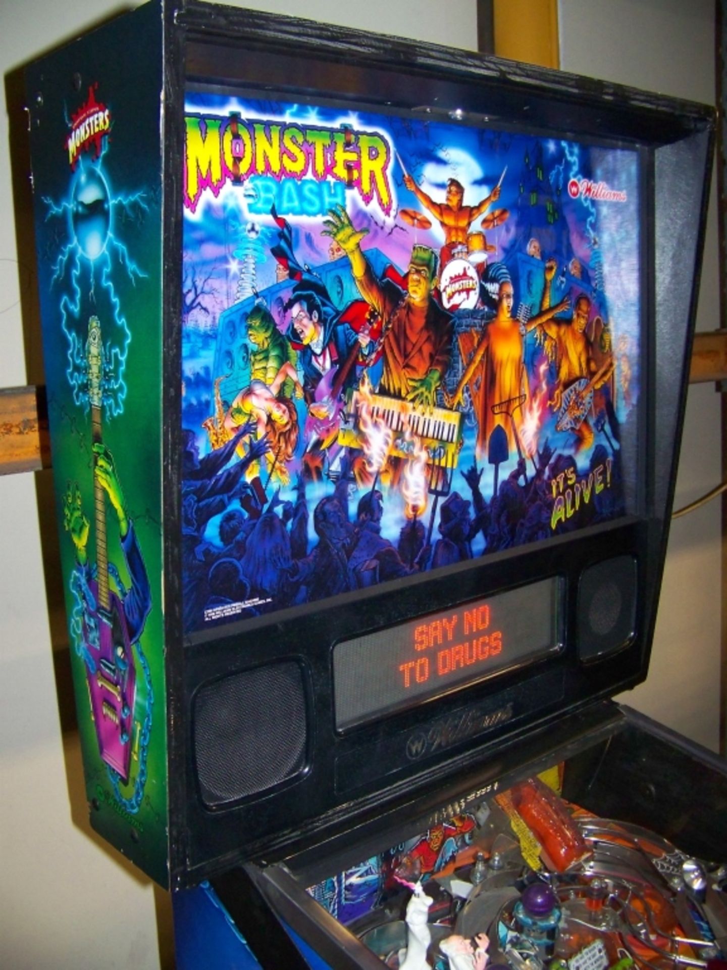 MONSTER BASH PINBALL MACHINE WILLIAMS - Image 6 of 19