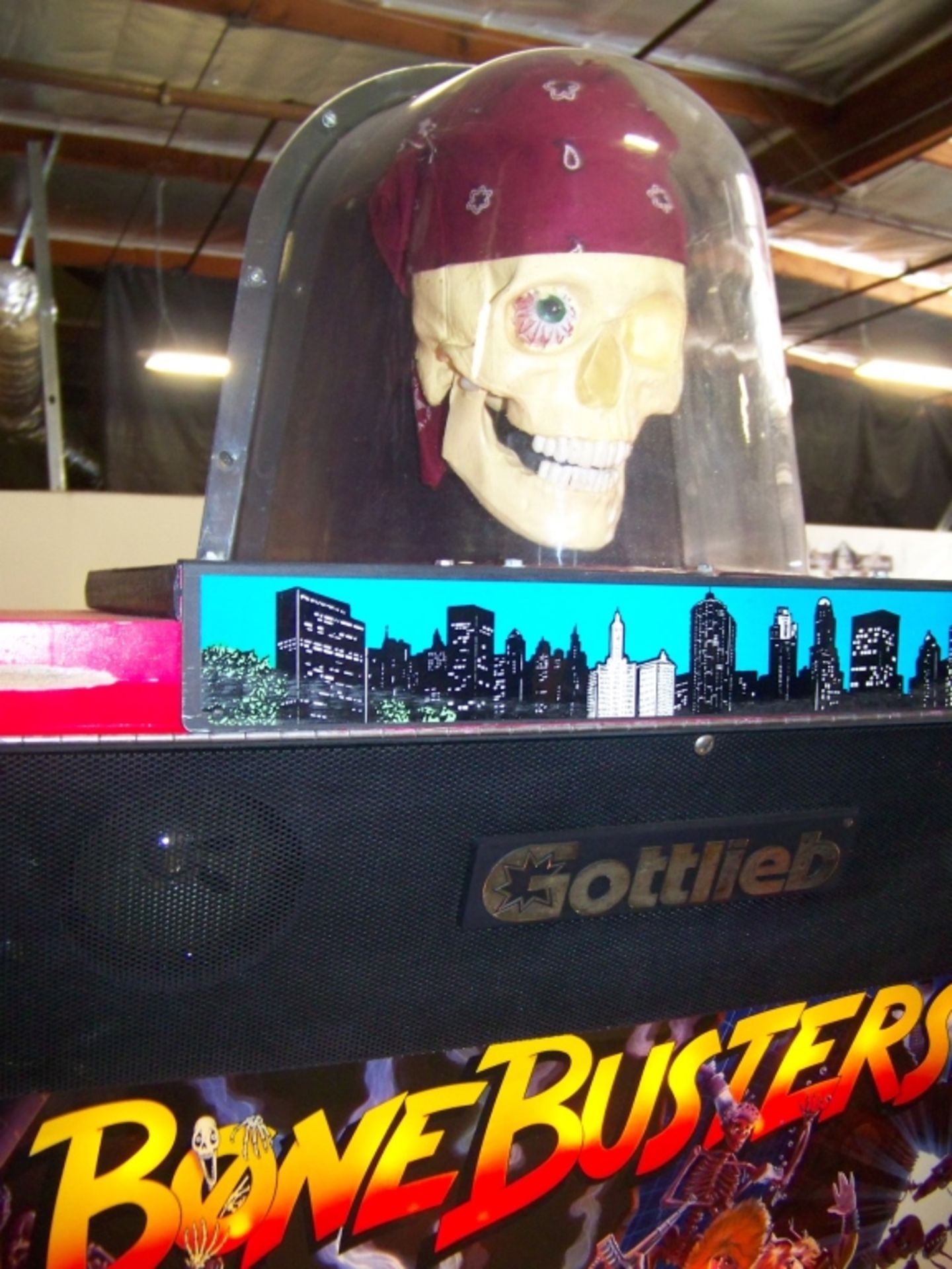 BONE BUSTERS PINBALL MACHINE 1991 PREMIER GOTTLIEB - Image 6 of 10