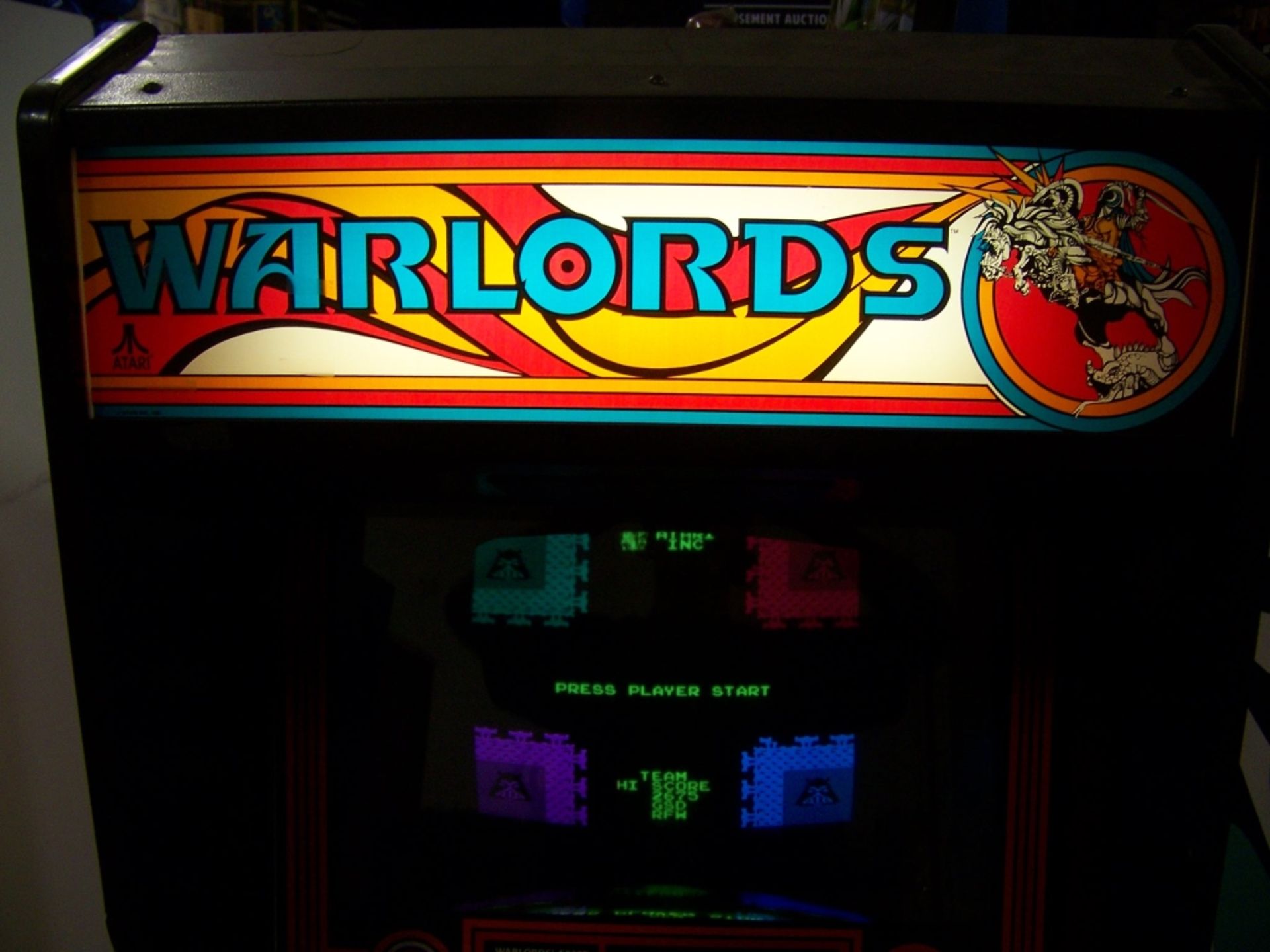 WARLORDS CLASSIC ARCADE GAME 1980 ATARI - Image 9 of 9