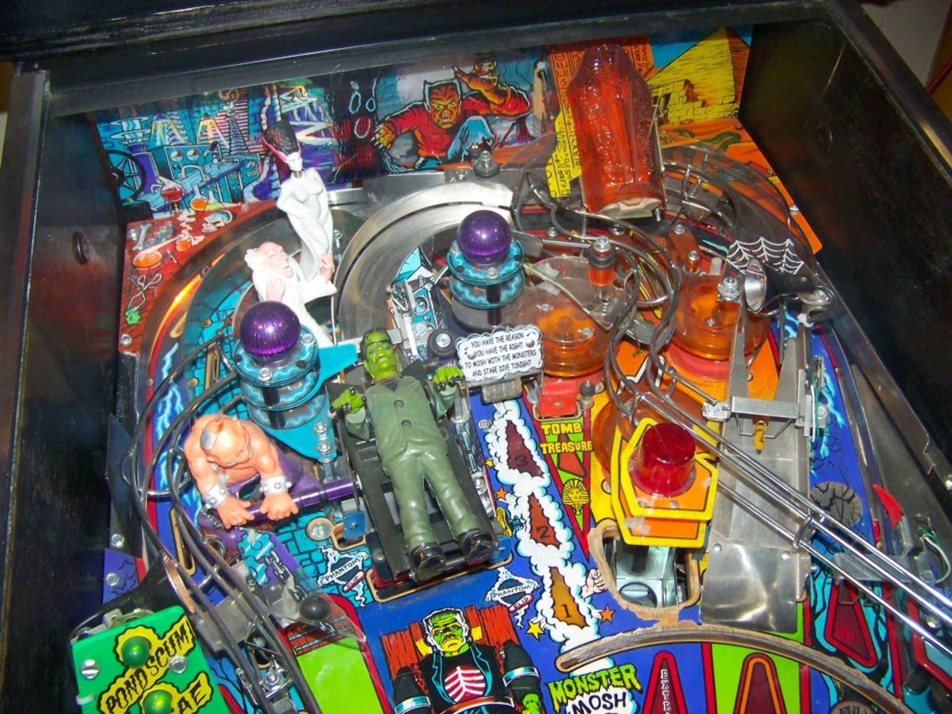 MONSTER BASH PINBALL MACHINE WILLIAMS - Image 16 of 19