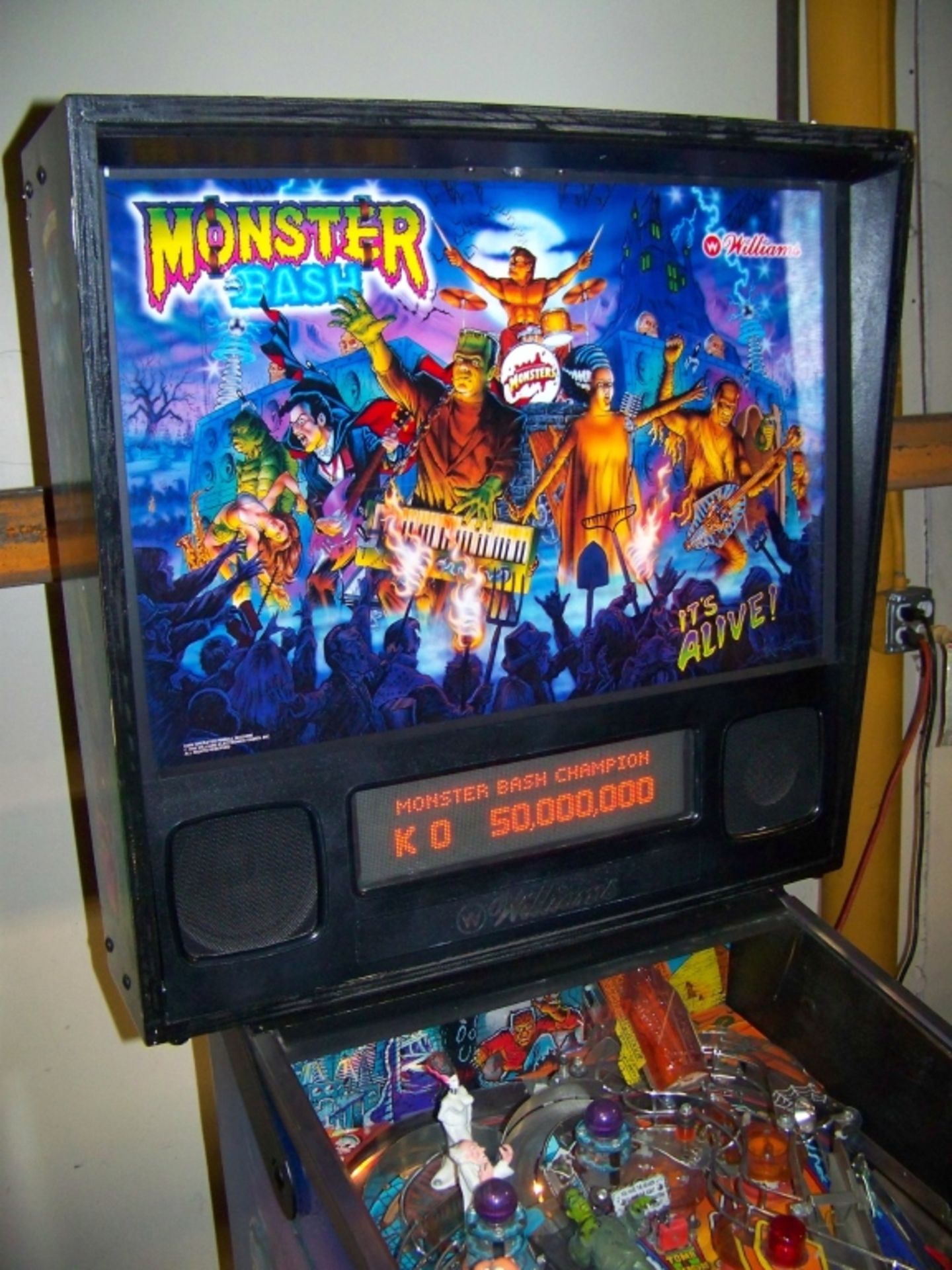 MONSTER BASH PINBALL MACHINE WILLIAMS - Image 17 of 19