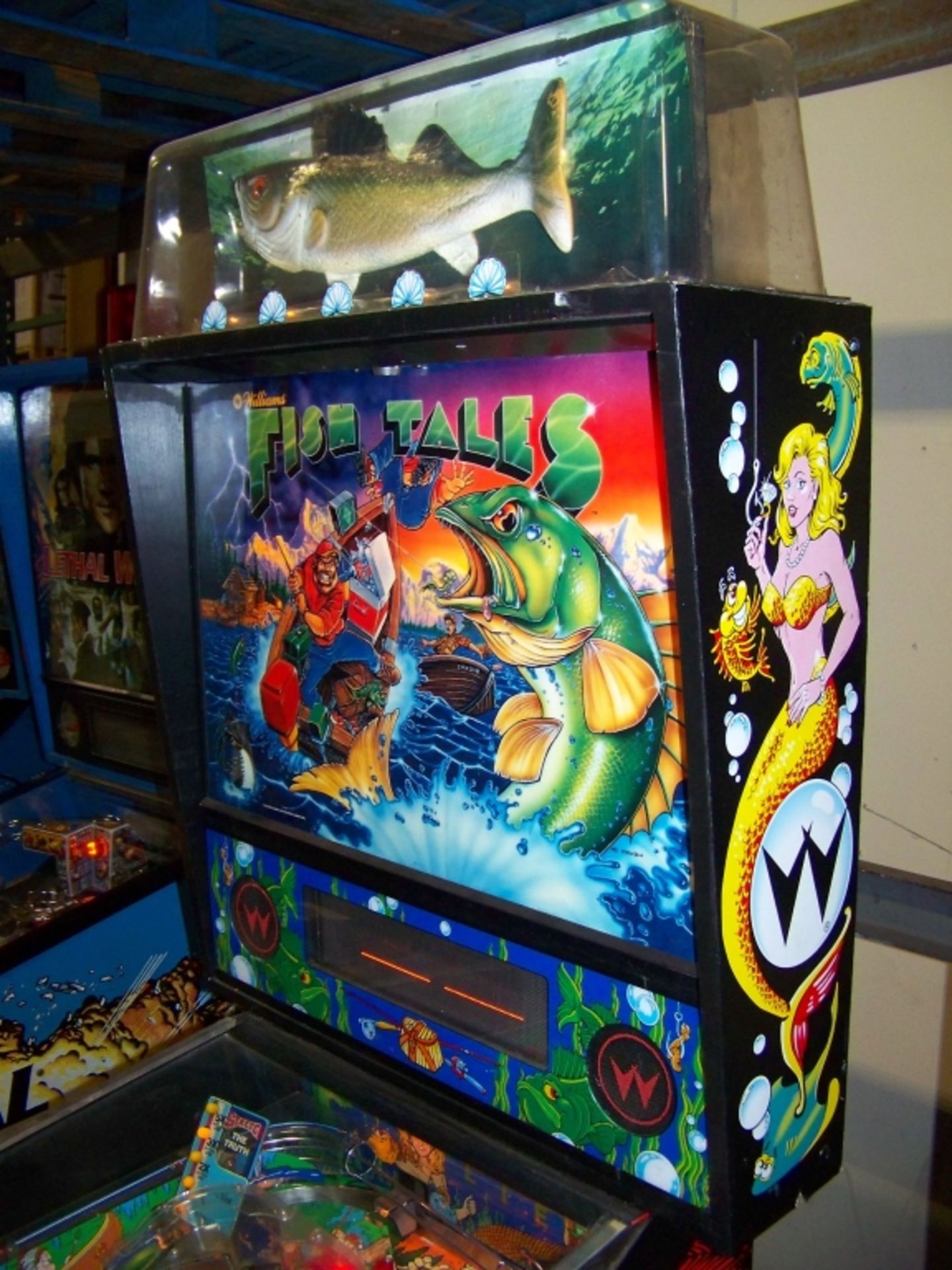 FISH TALES PINBALL MACHINE 1992 WILLIAMS - Image 6 of 13