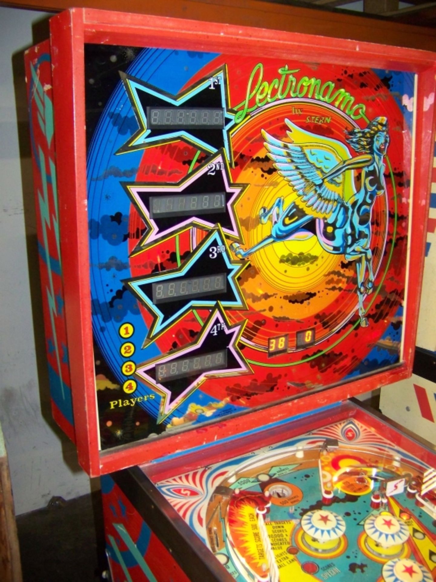 LECTRONAMO PINBALL MACHINE 1978 STERN INC. - Image 4 of 10