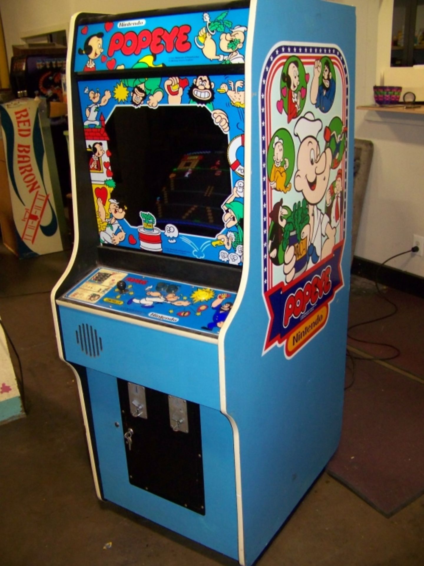 POPEYE CLASSIC ARCADE GAME 1982 NINTENDO - Image 6 of 11