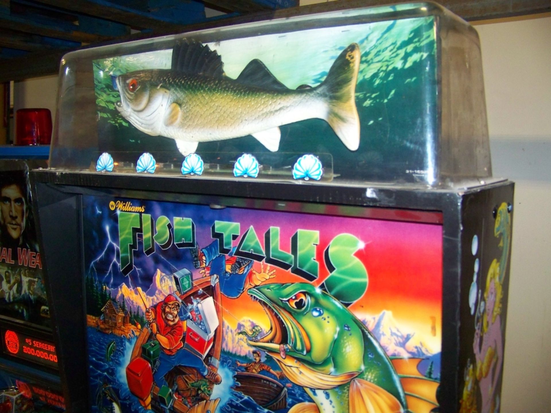 FISH TALES PINBALL MACHINE 1992 WILLIAMS - Image 4 of 13
