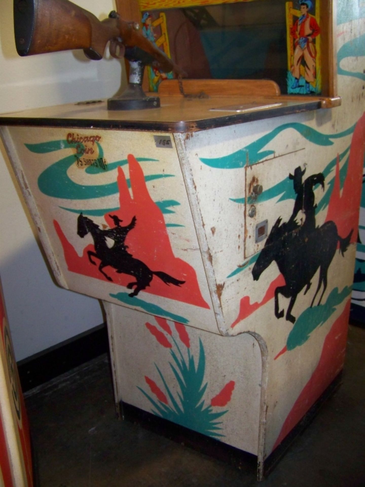 1960 CHICAGO COIN'S PONY EXPRESS RIFLE ARCADE GAME - Image 3 of 6