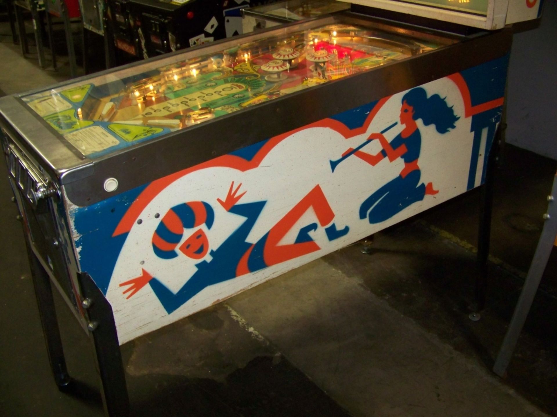 ALADDINS CASTLE PINBALL MACHINE 1976 BALLY - Image 6 of 11