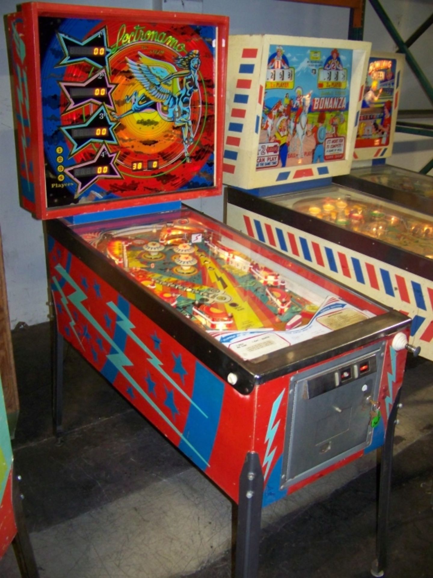 LECTRONAMO PINBALL MACHINE 1978 STERN INC.