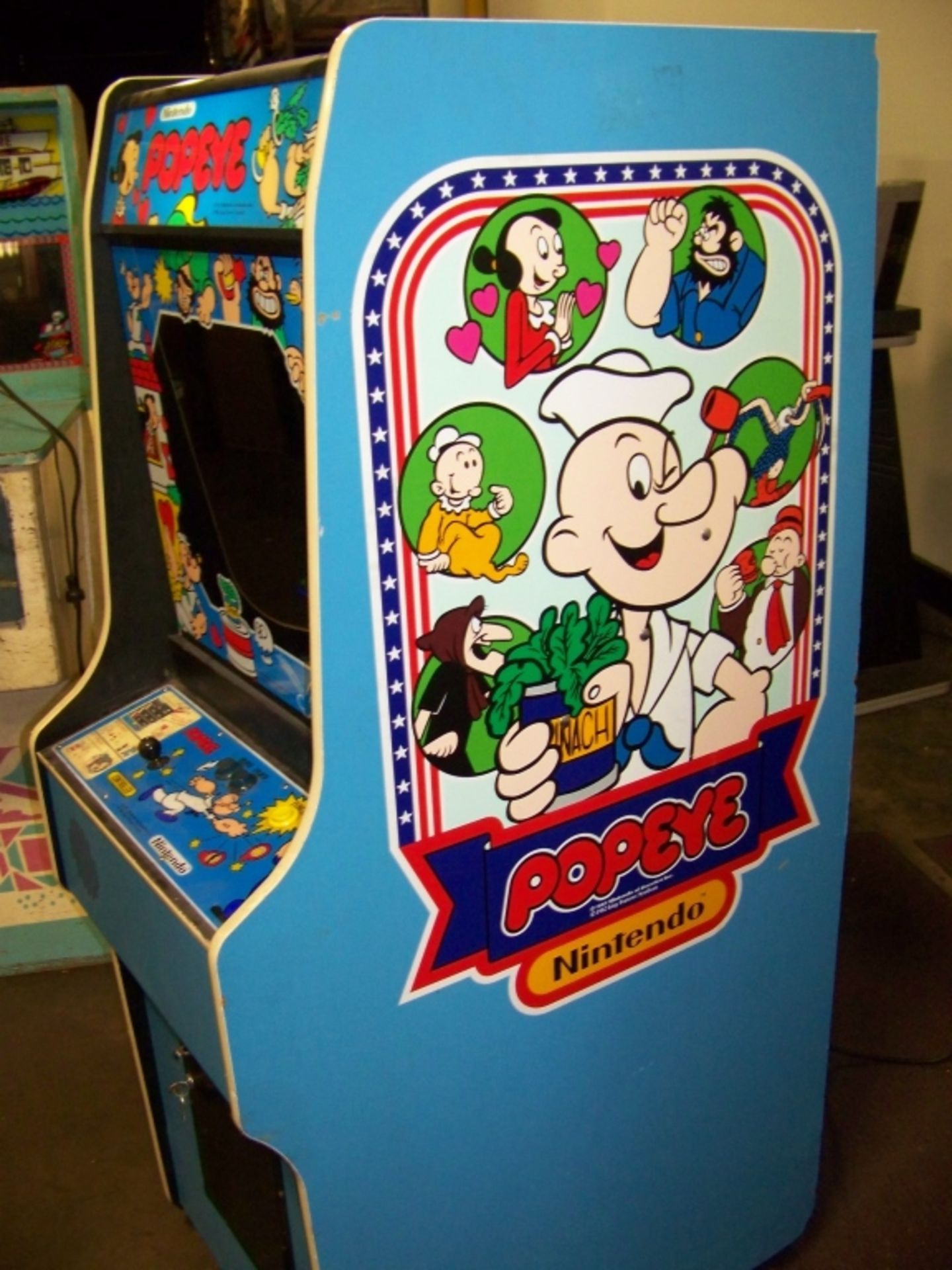 POPEYE CLASSIC ARCADE GAME 1982 NINTENDO - Image 7 of 11