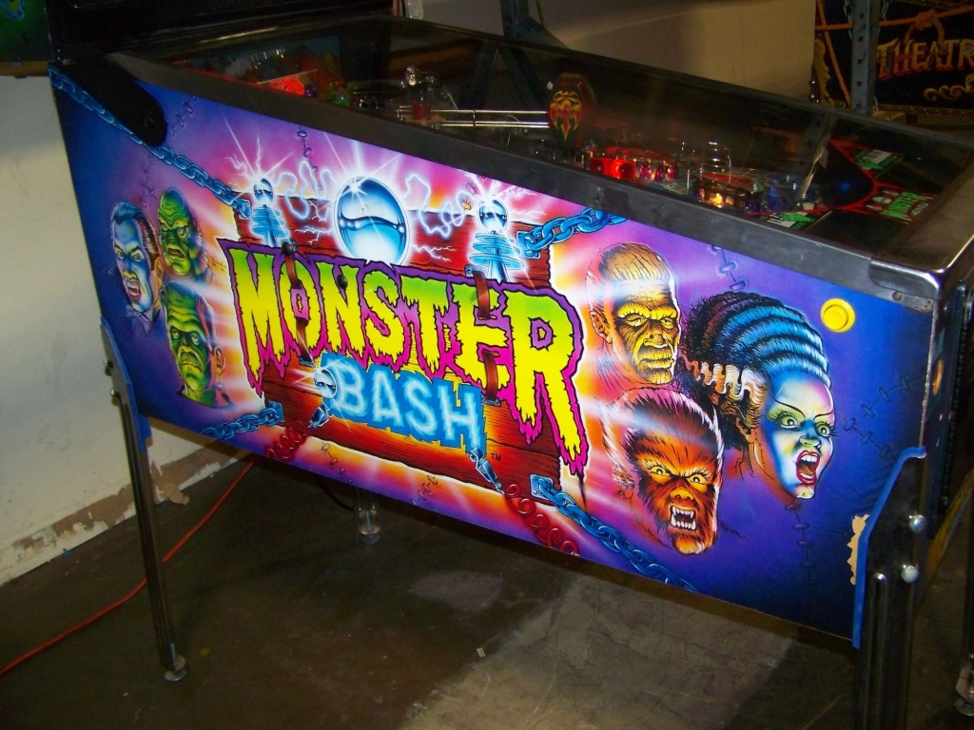 MONSTER BASH PINBALL MACHINE WILLIAMS - Image 10 of 19