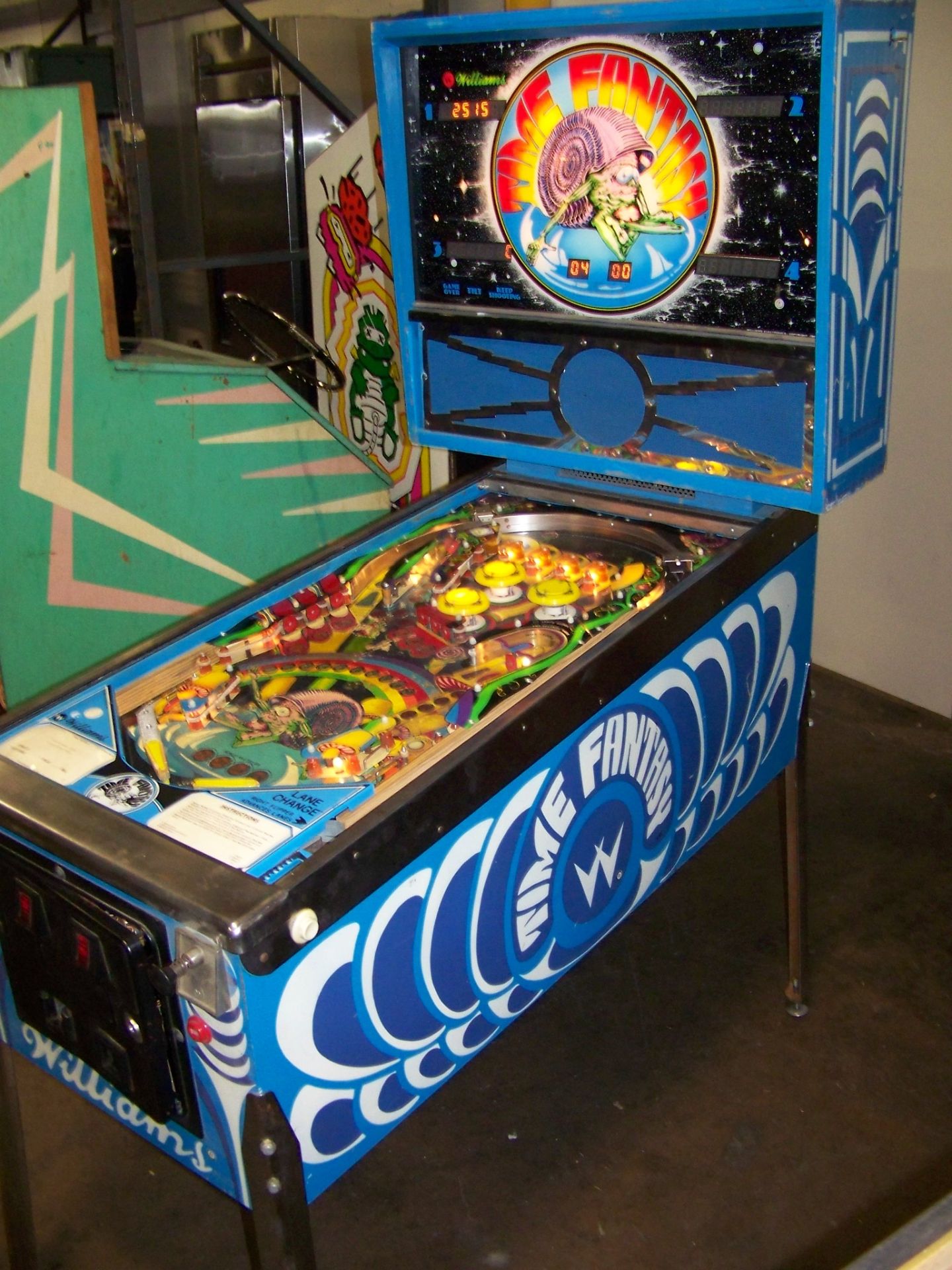 TIME FANTASY PINBALL MACHINE 1983 WILLIAMS - Image 2 of 7