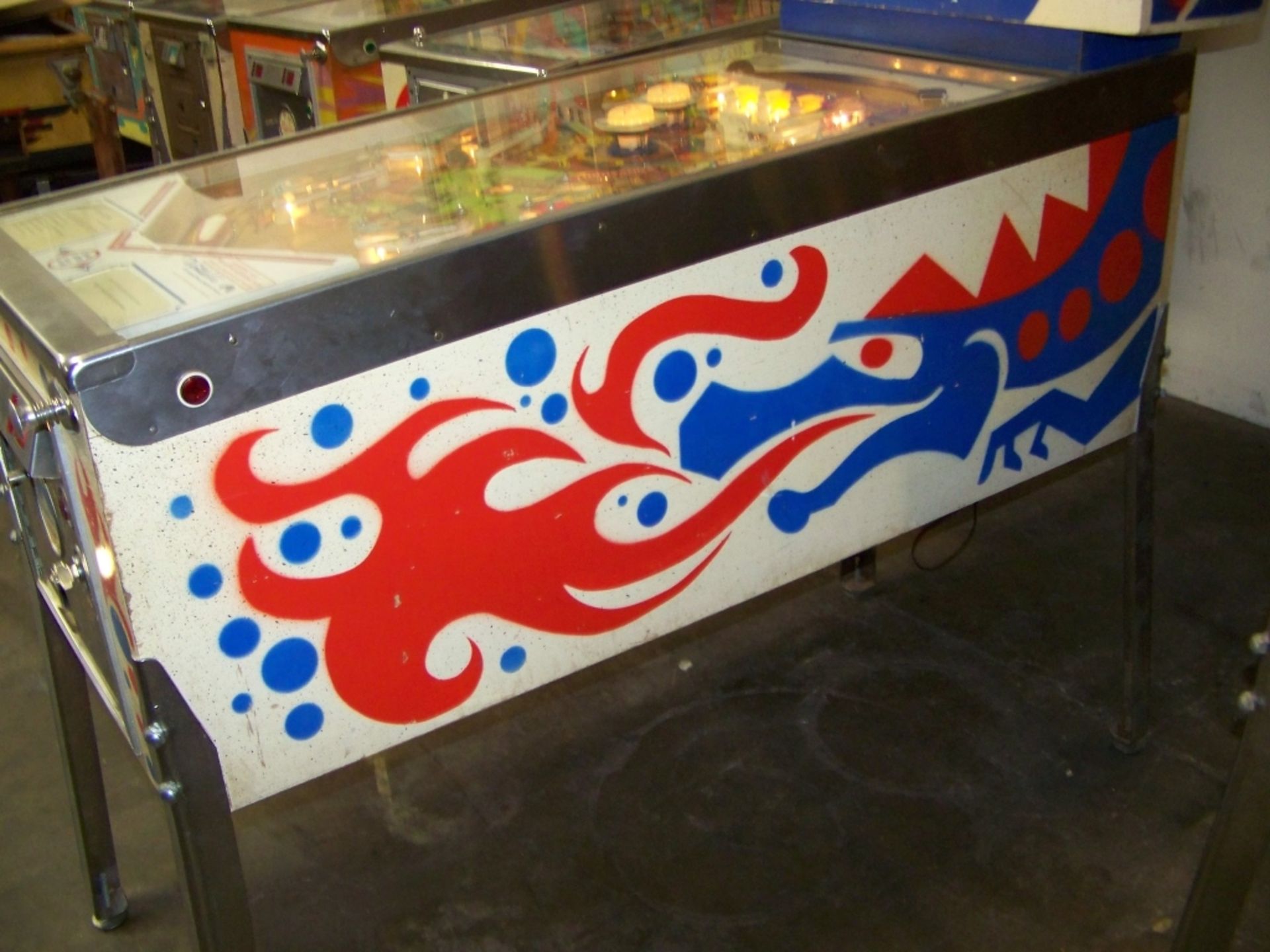 DRAGON PINBALL MACHINE ELCTRO MECHANICAL GOTTLIEB - Image 10 of 14