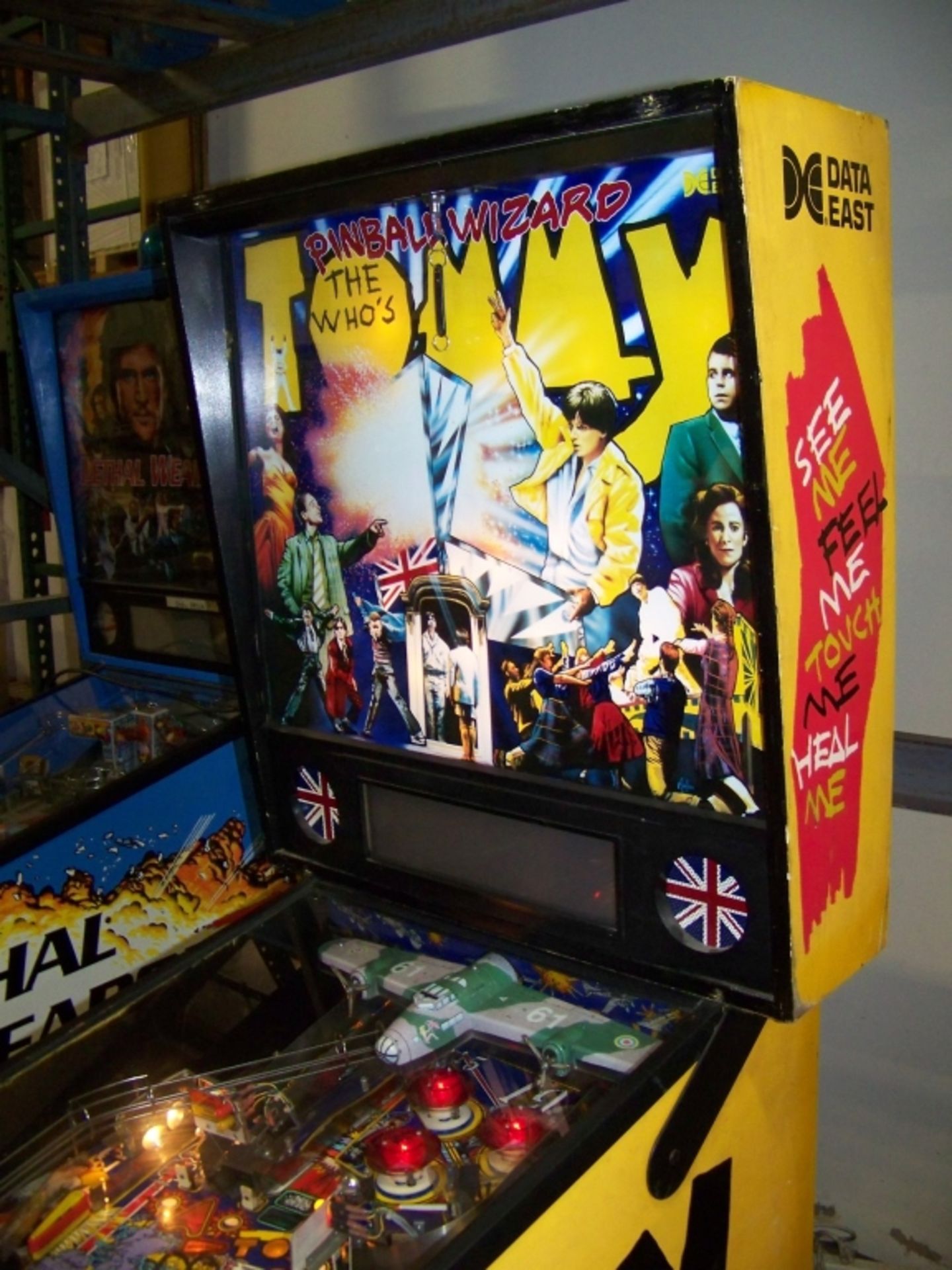 PINBALL WIZARD TOMMY THE WHO 1994 DATA EAST - Image 4 of 9