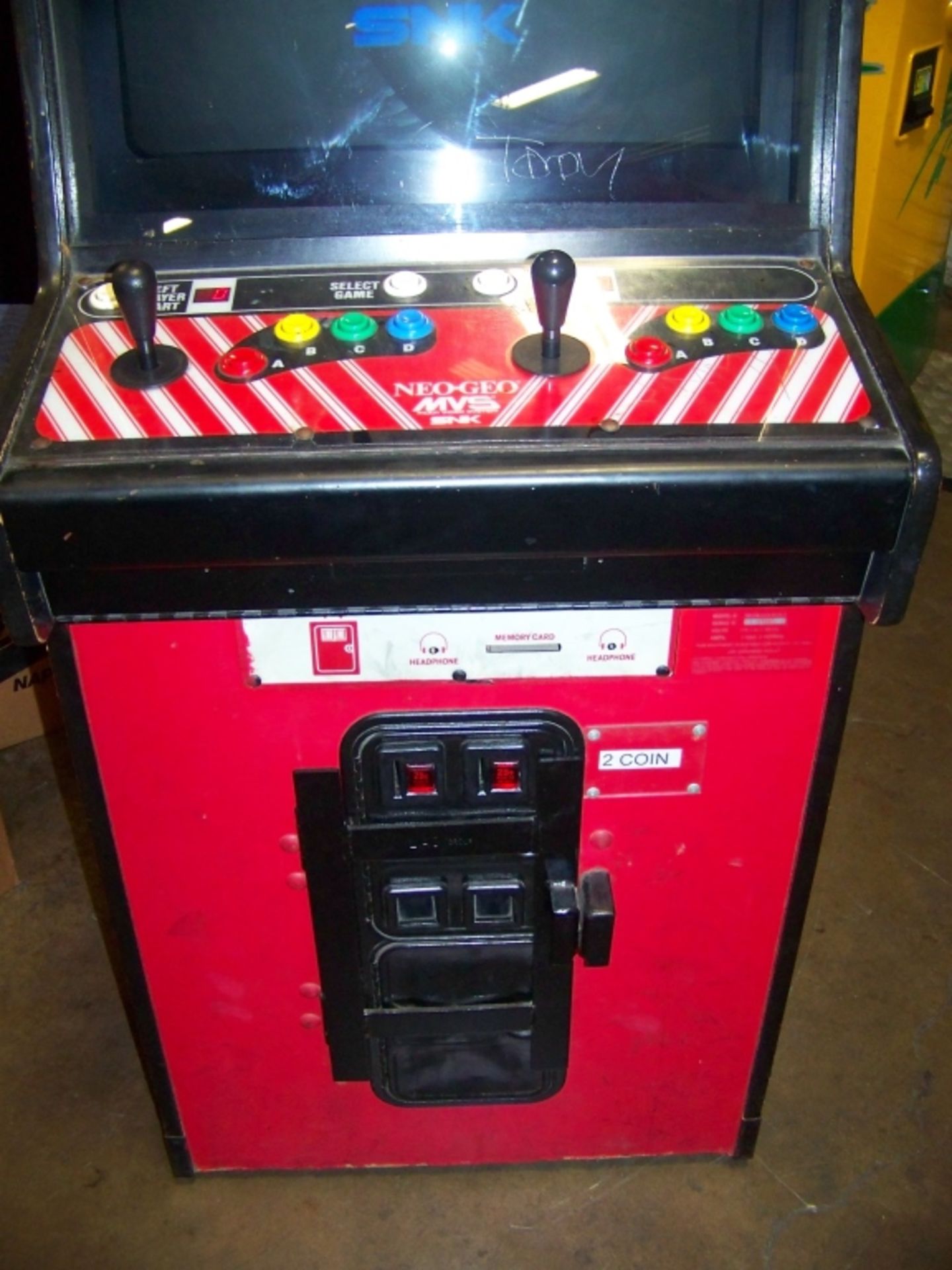 NEO GEO 2 SLOT ARCADE GAME SNK   OM - Image 2 of 5