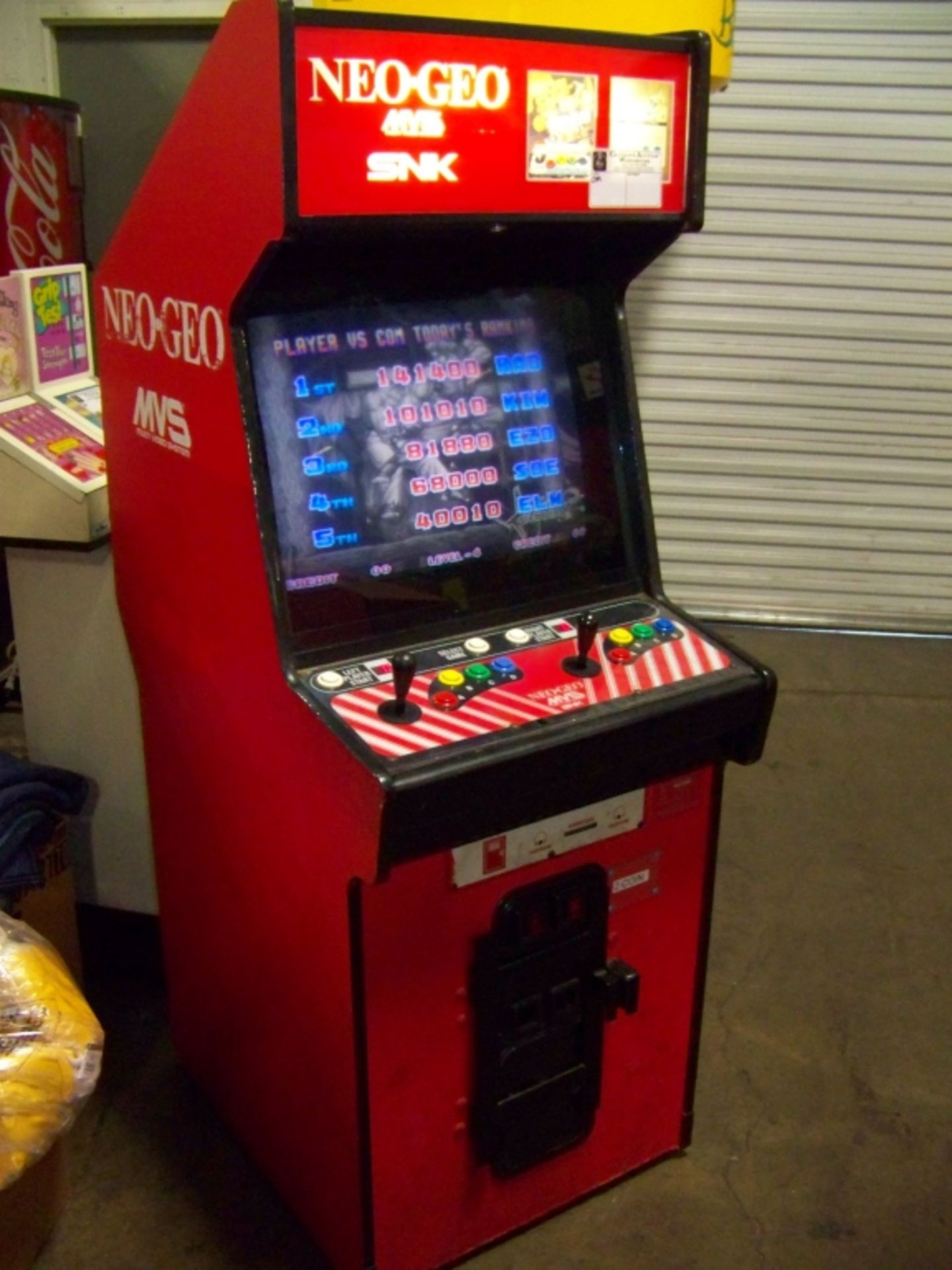 NEO GEO 2 SLOT ARCADE GAME SNK   OM