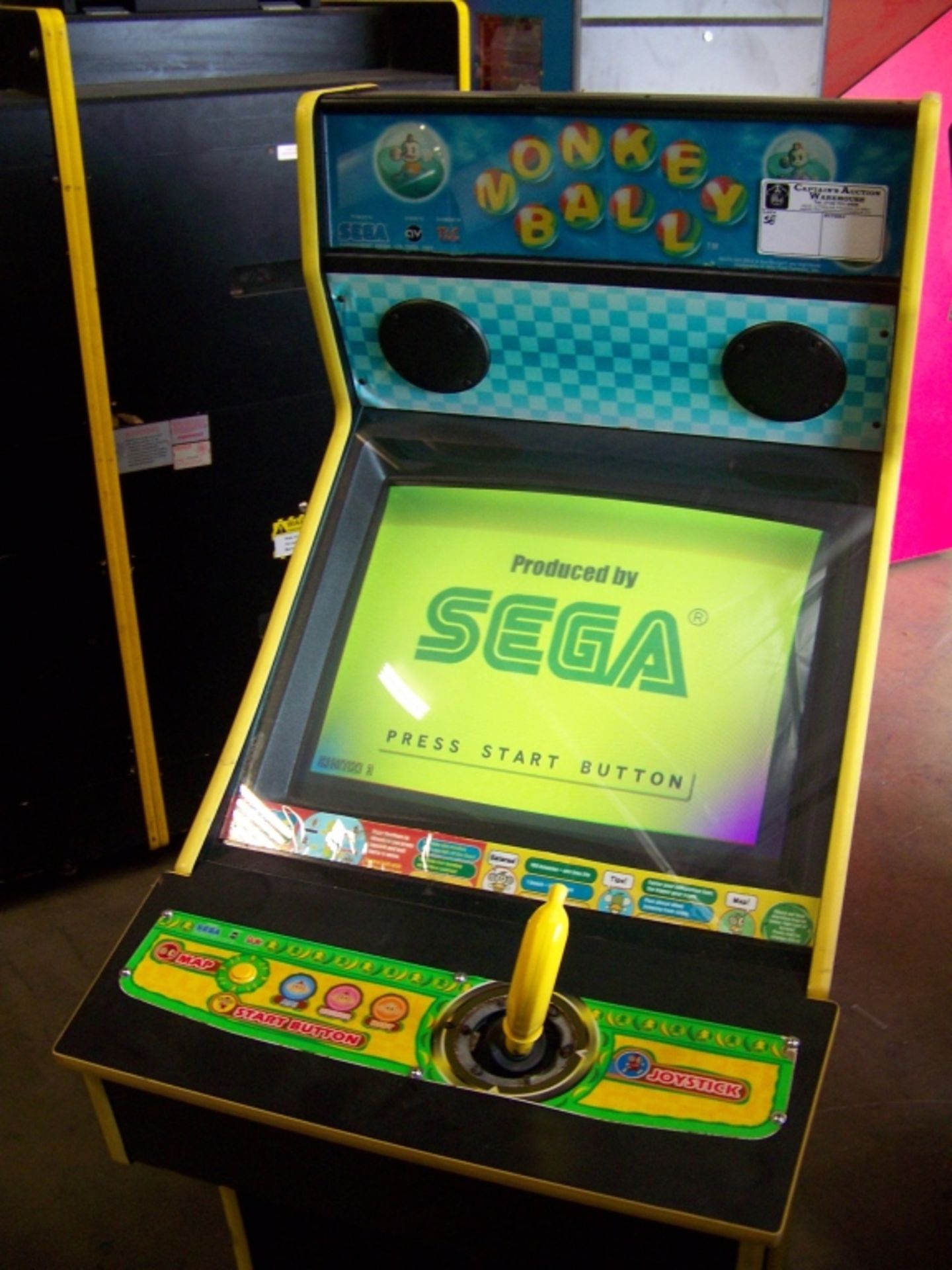 MONKEY BALL  ARCADE GAME SEGA DOLE - Image 4 of 5