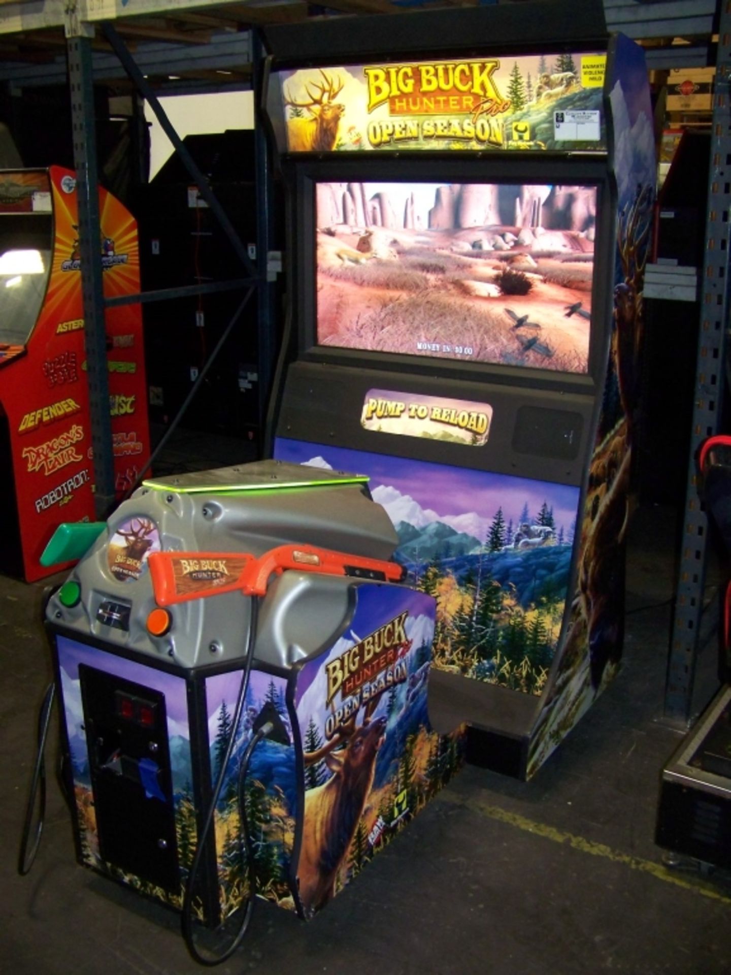 BIG BUCK OPEN SEASON DELUXE SHOOTER ARCADE GAME - Image 3 of 7