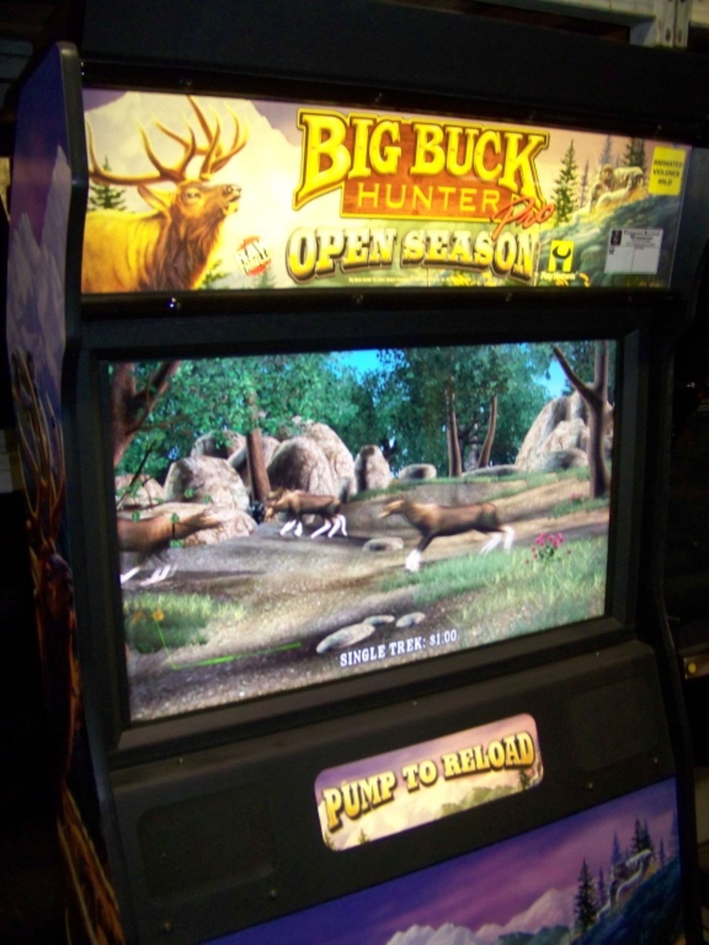 BIG BUCK OPEN SEASON DELUXE SHOOTER ARCADE GAME - Image 2 of 7