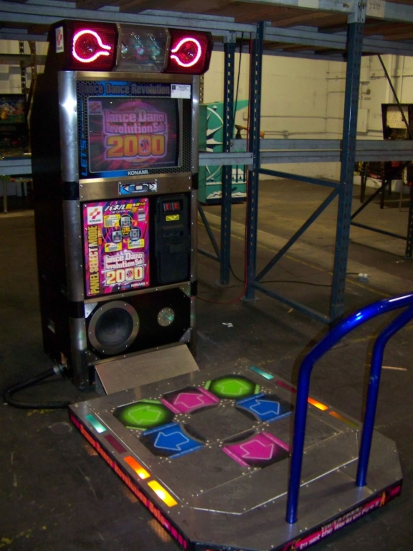 DDR SOLO 2000 DANCE ARCADE GAME KONAMI