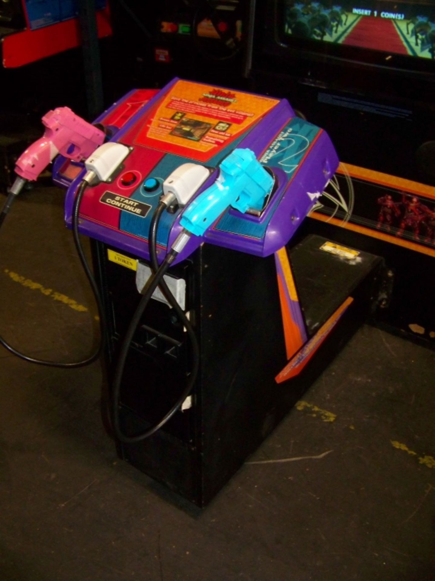 NINJA  ASSAULT DELUXE SHOOTER ARCADE GAME NAMCO - Image 6 of 6