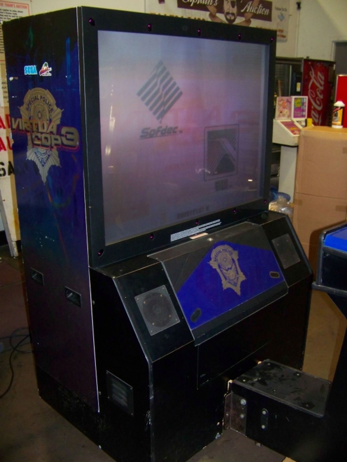 VIRTUA COP 3 DX SHOOTER ARCADE GAME SEGA