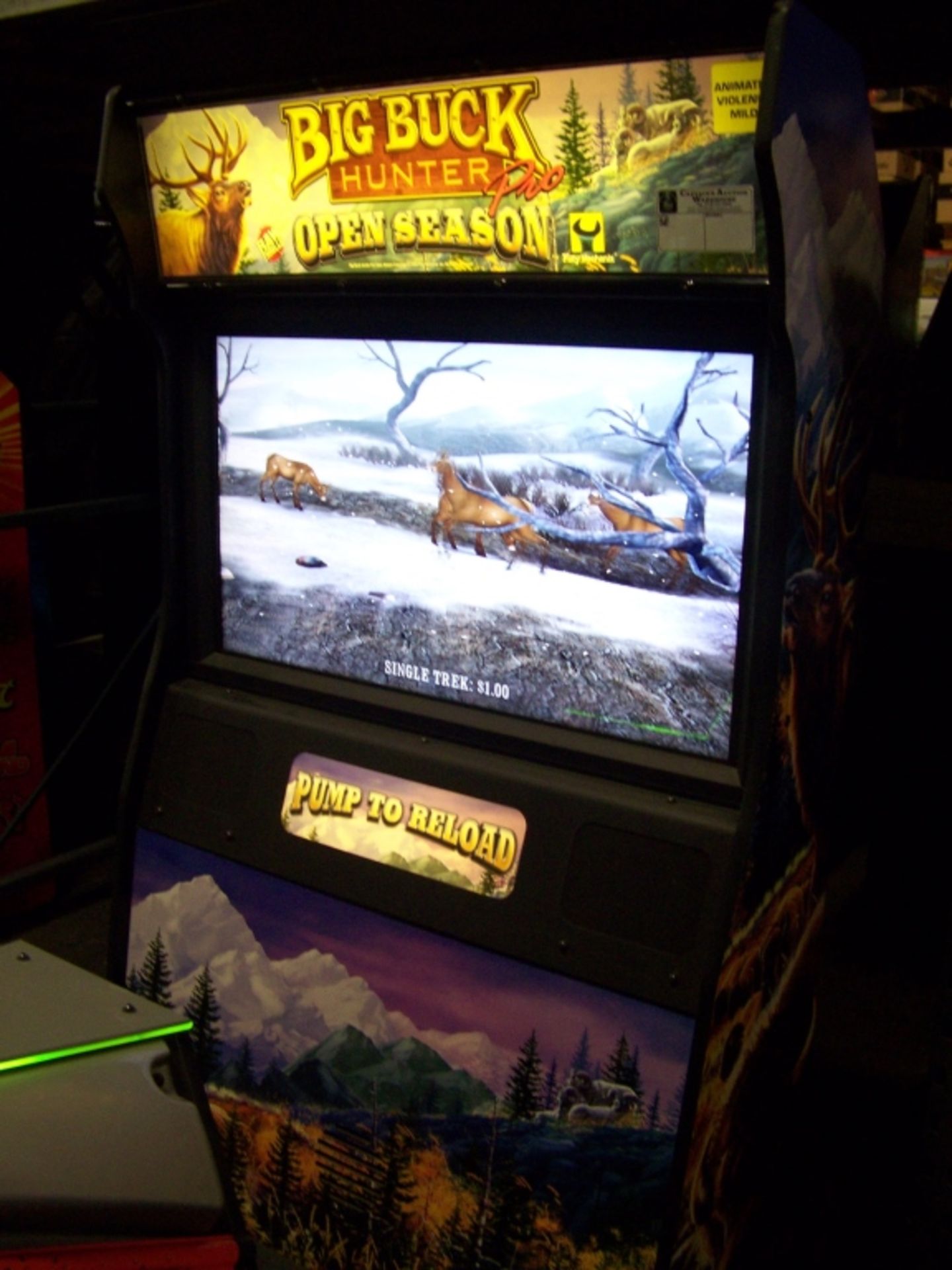 BIG BUCK OPEN SEASON DELUXE SHOOTER ARCADE GAME - Image 4 of 7