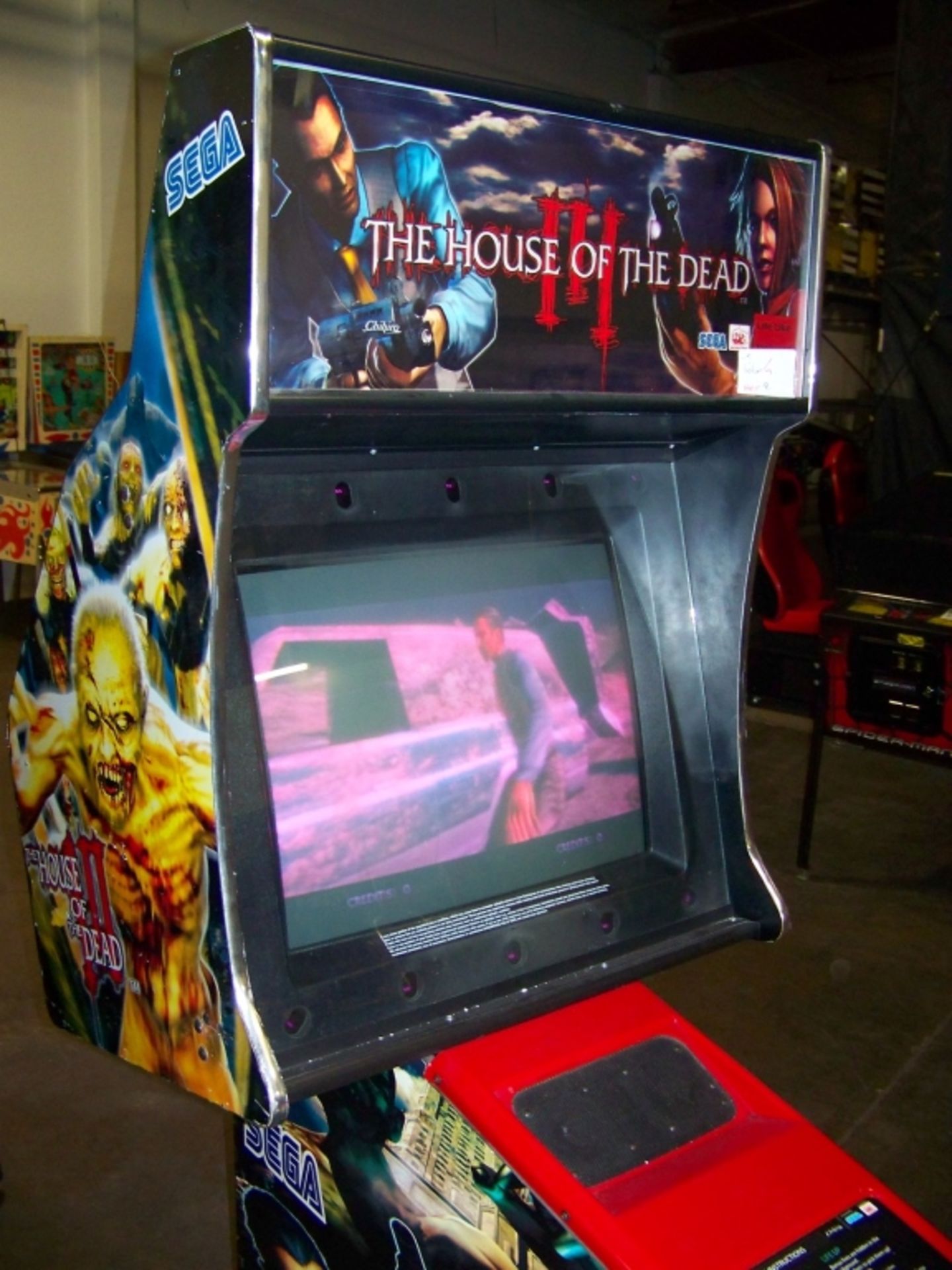 HOUSE OF THE DEAD III ZOMBIE SHOOTER ARCADE GAME S - Image 2 of 6