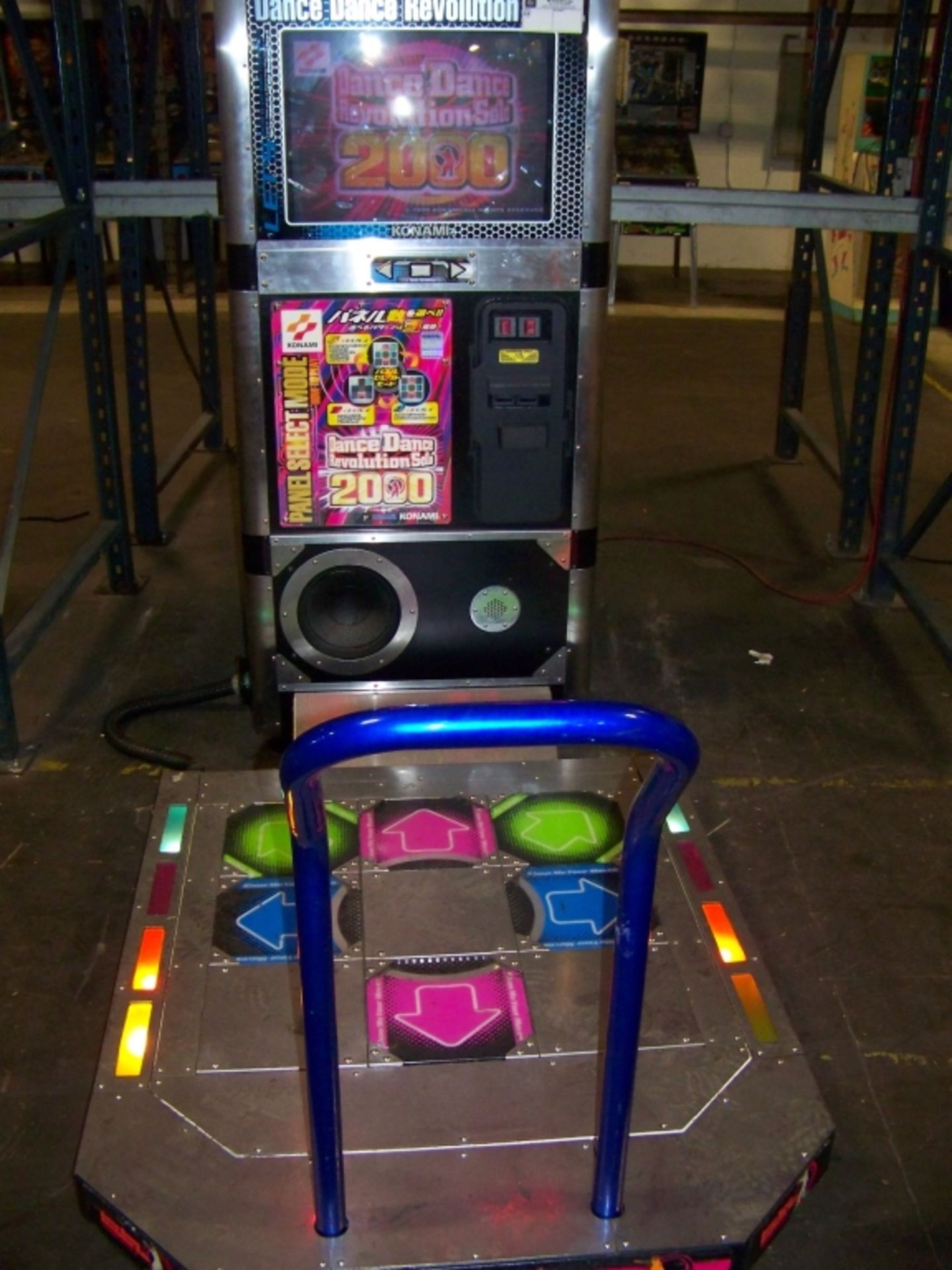 DDR SOLO 2000 DANCE ARCADE GAME KONAMI - Image 3 of 5