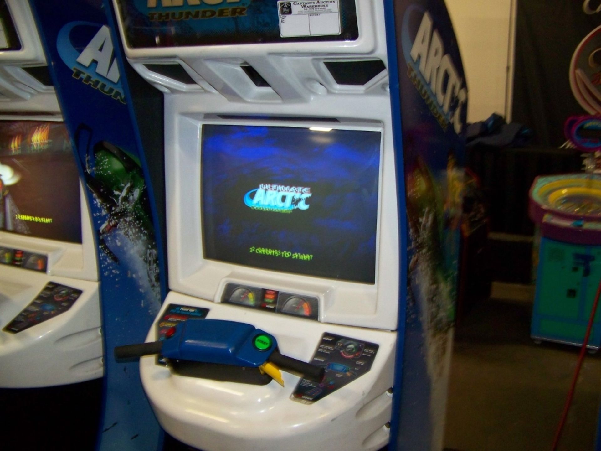 ARCTIC THUNDER RACING ARCADE GAME   TM - Image 2 of 2