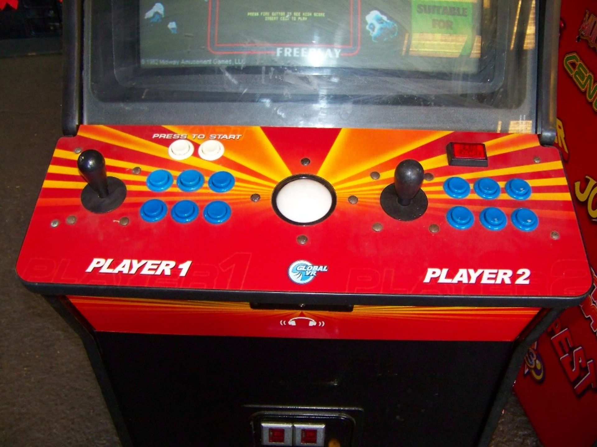 GLOBAL ARCADE CLASSICS MULTIGAME CABINET GLOBAL VR - Image 5 of 5