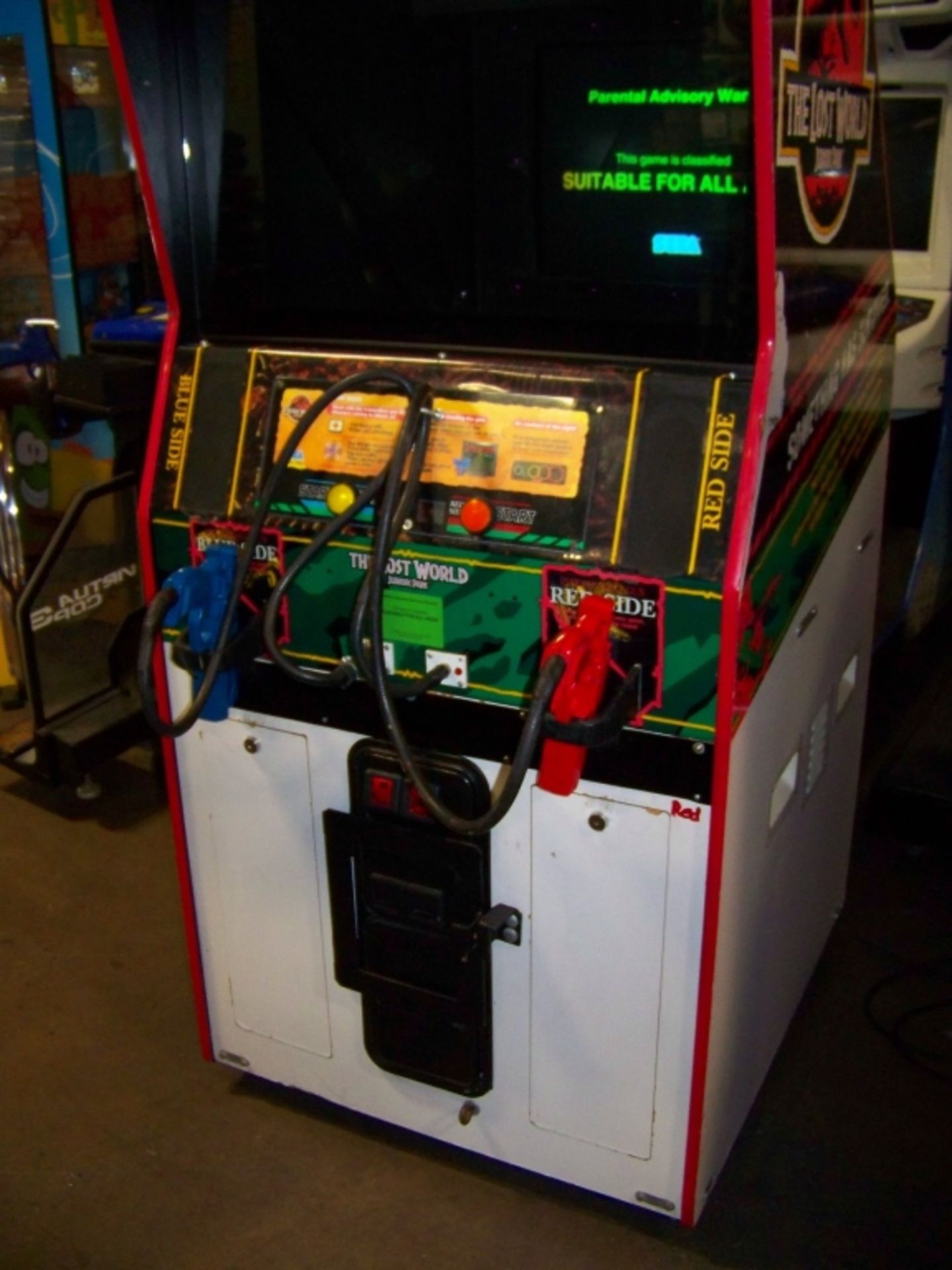 LOST WORLD JURASSIC PARK SHOOTER ARCADE GAME SEGA - Image 4 of 4