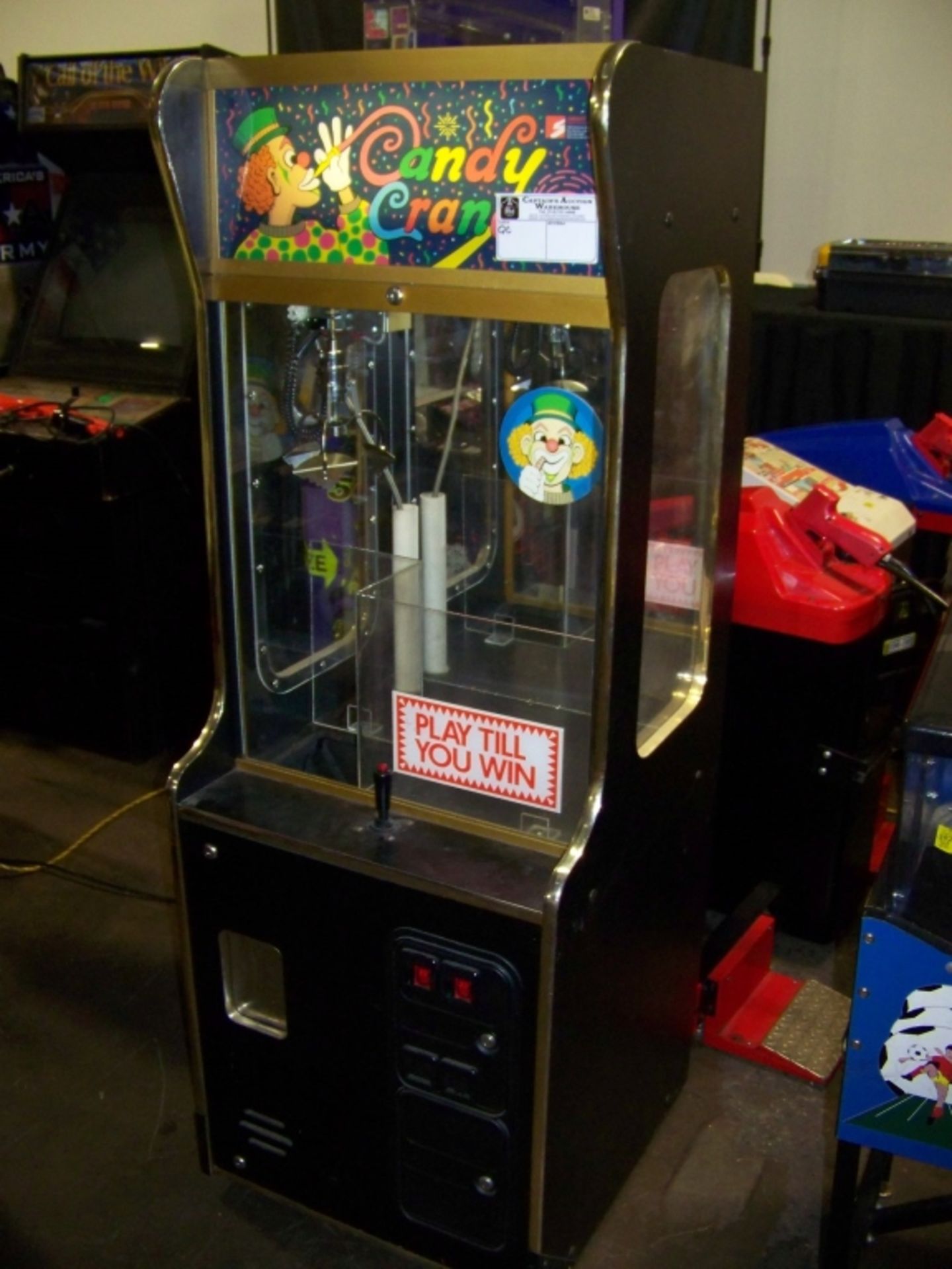 24" SMART CANDY SHOVEL CLAW CRANE MACHINE - Image 3 of 3